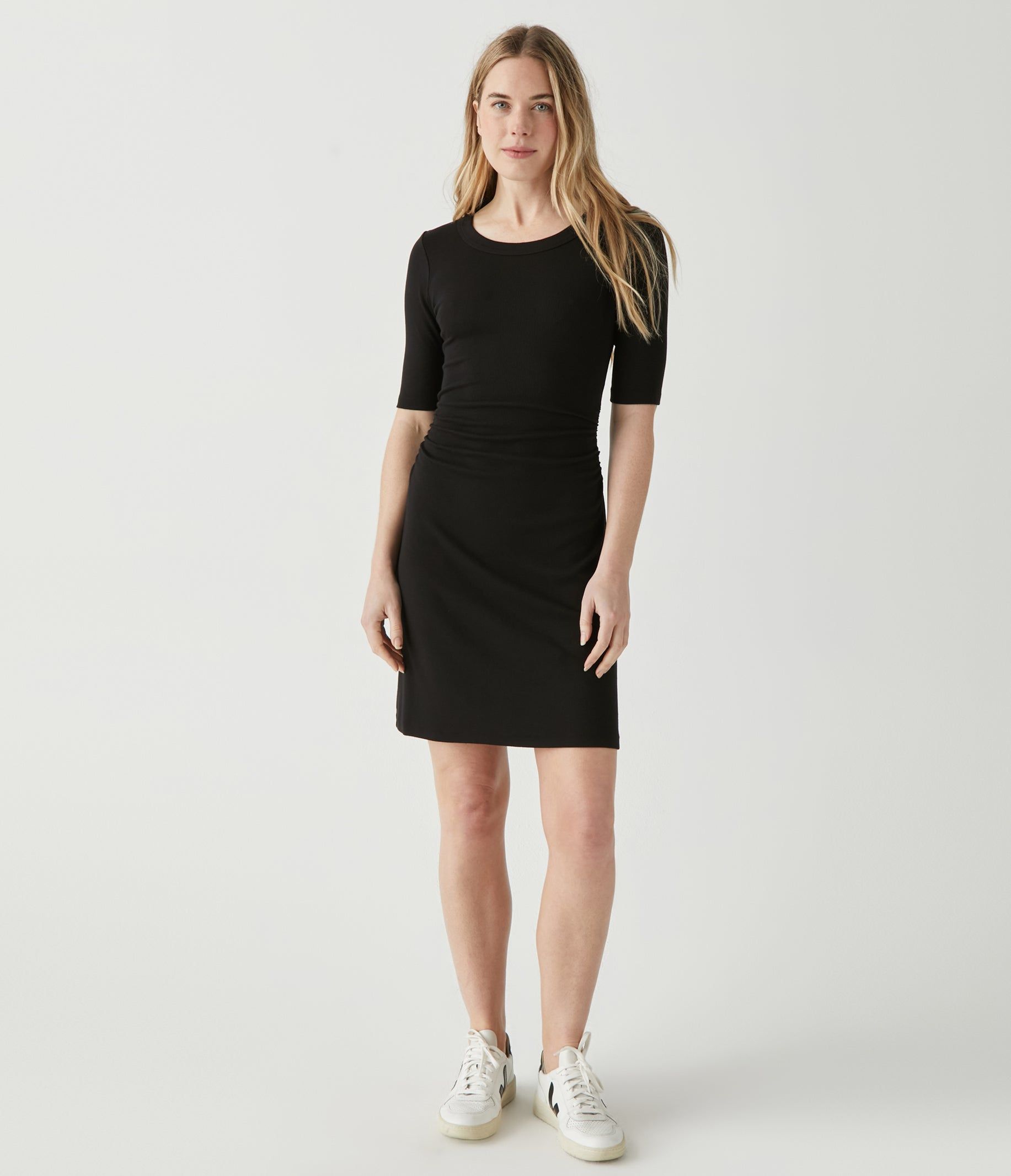Mona Ribbed Dress sold by Michael Stars product image thumbnail 2