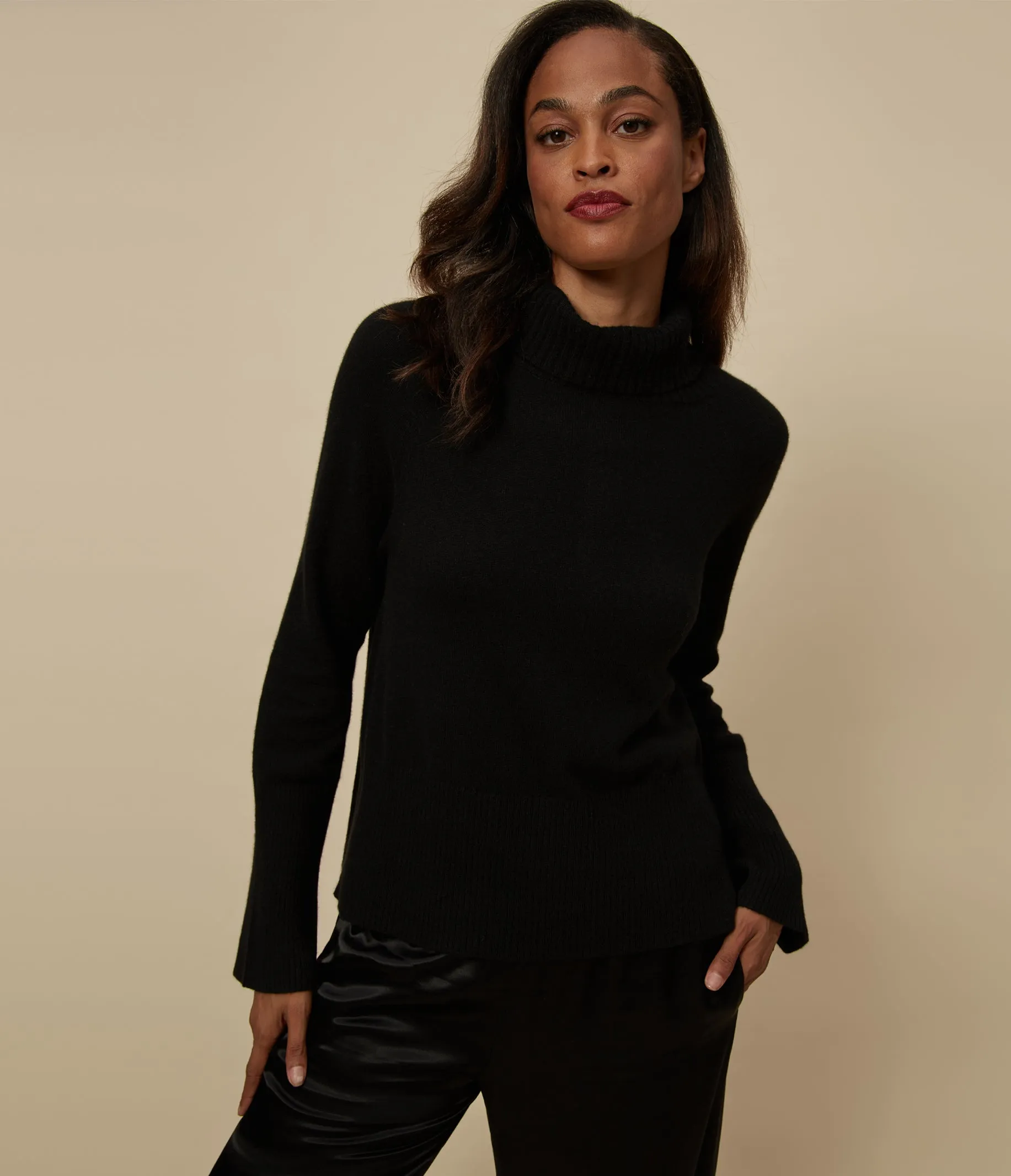 Blaire Turtleneck Cashmere Sweater sold by Michael Stars product image thumbnail 5