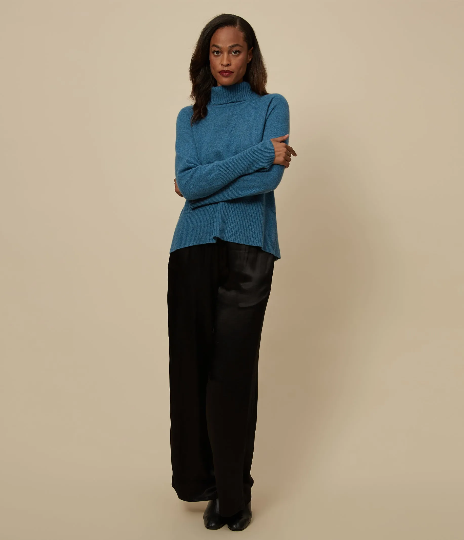 Blaire Turtleneck Cashmere Sweater sold by Michael Stars product image thumbnail 2