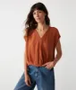 Evie Gauze Surplice Top sold by Michael Stars