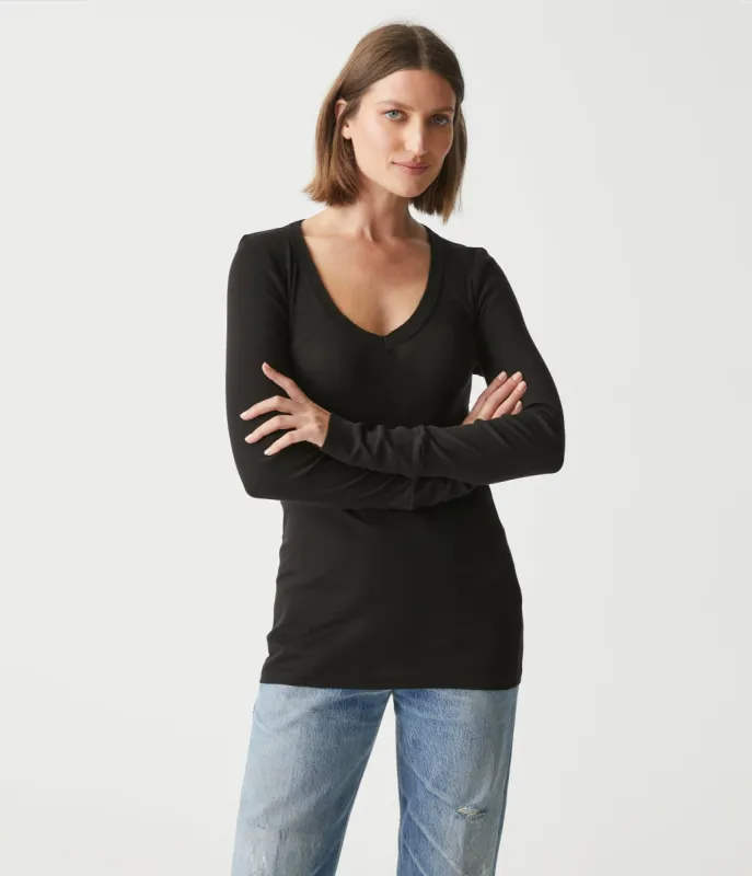 Molly V-Neck Tee sold by Michael Stars