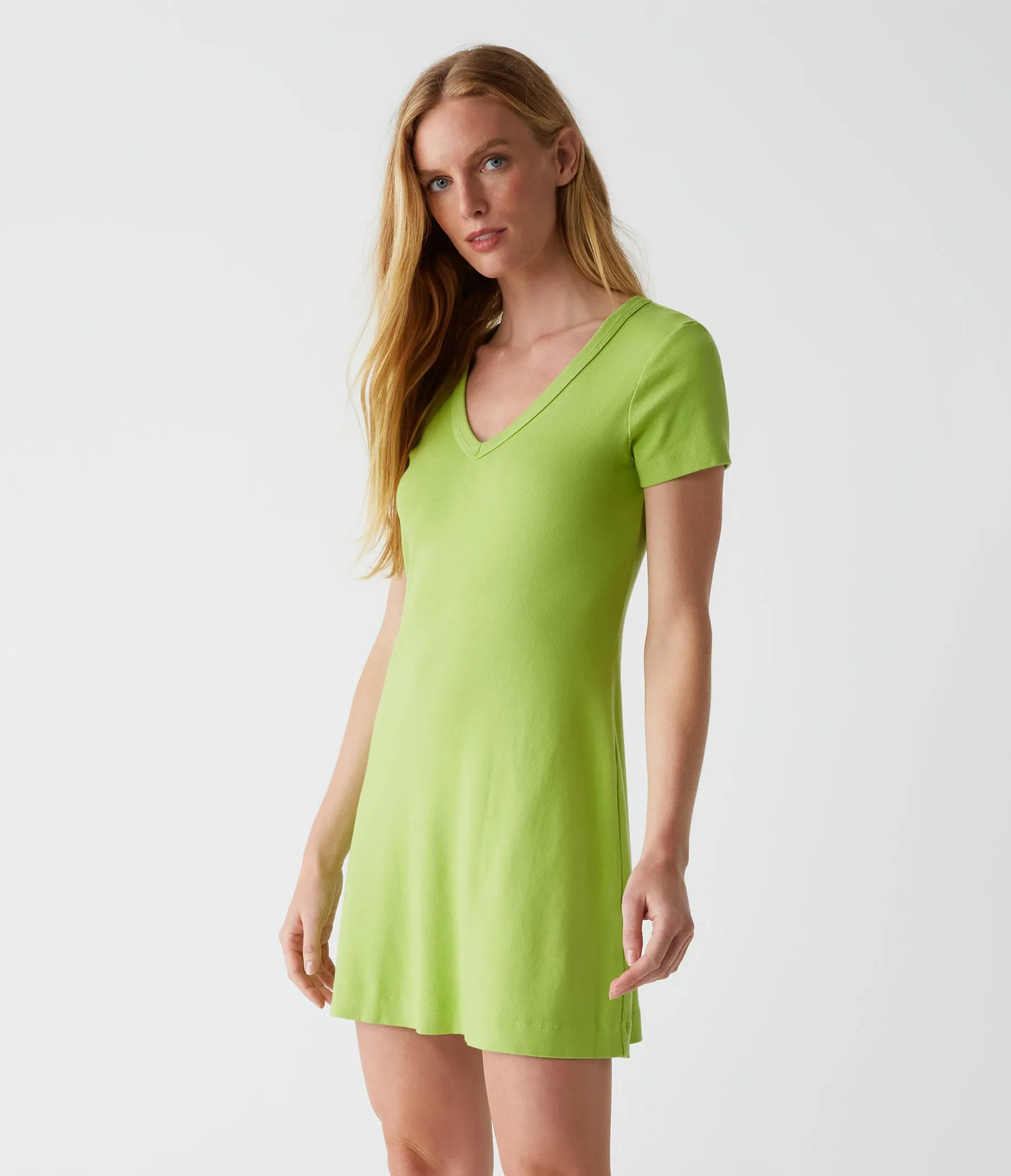 Liza Mini Swing Dress sold by Michael Stars product image thumbnail 3