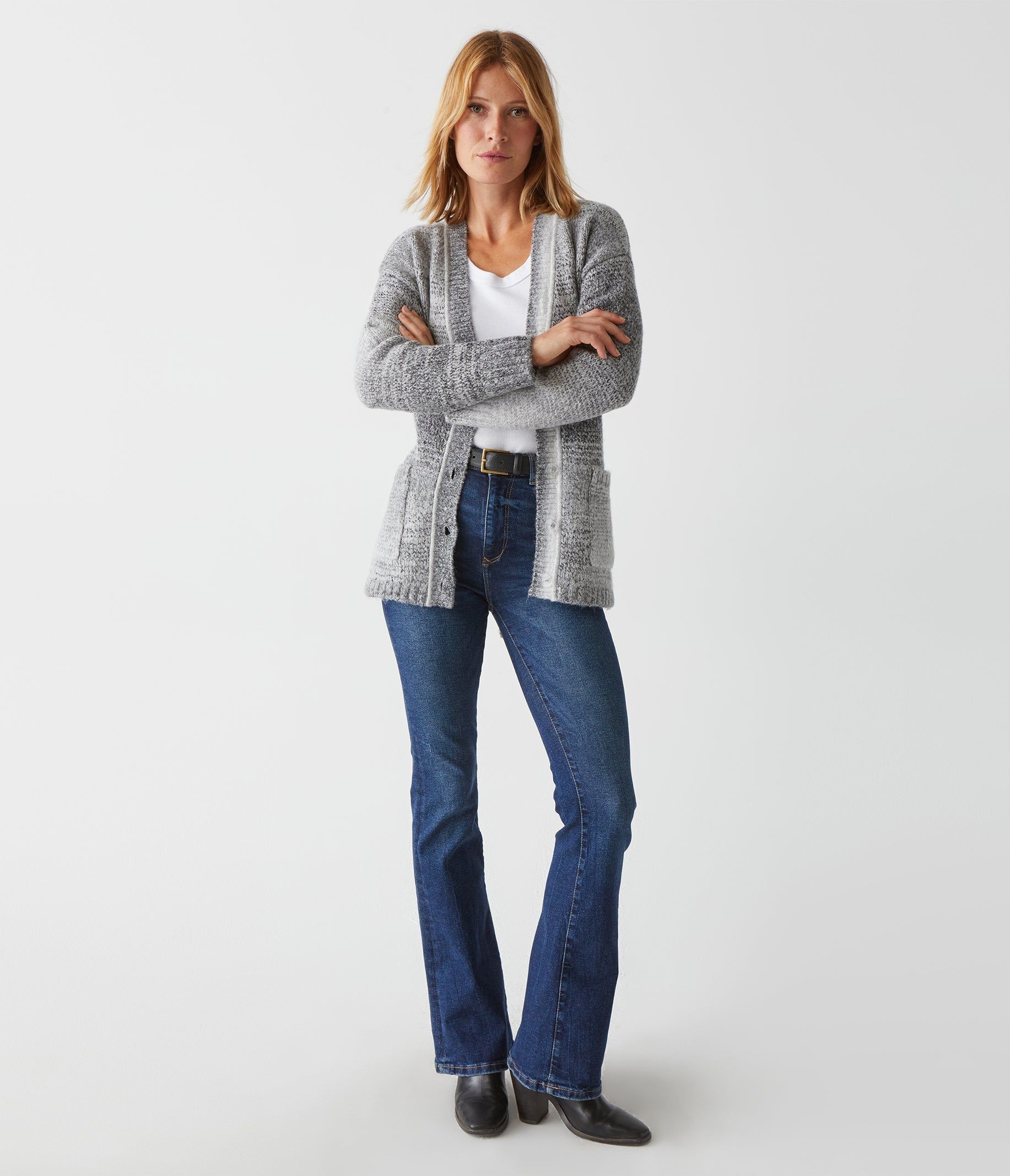 Merle Button Down Cardigan sold by Michael Stars product image thumbnail 2