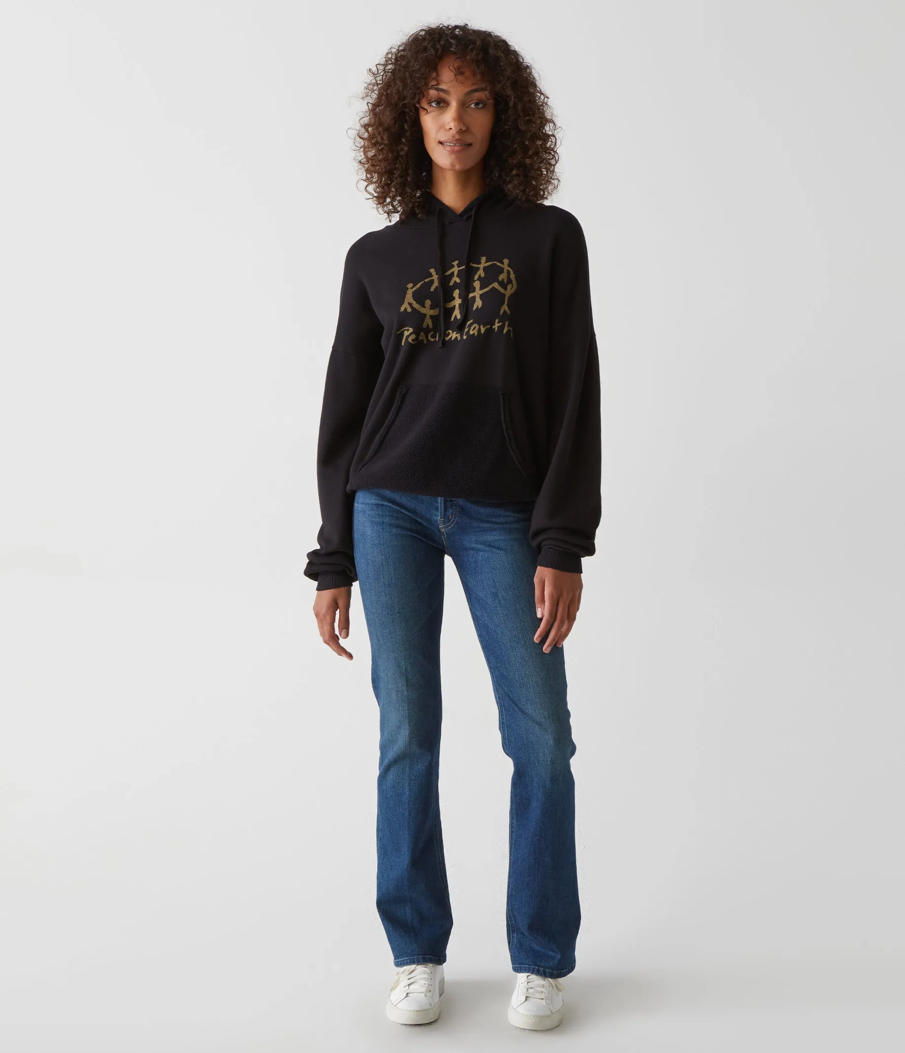 Peace on Earth Hoodie sold by Michael Stars product image thumbnail 2