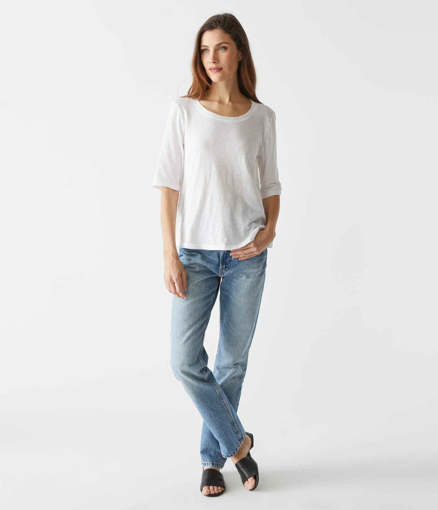 Dua Supima Tee sold by Michael Stars product image thumbnail 2