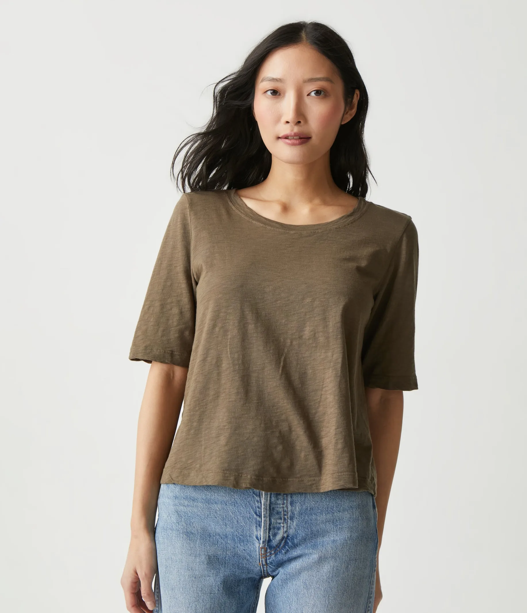 Dua Supima Tee sold by Michael Stars product image thumbnail 5