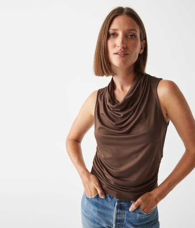 Anita Cropped Tank sold by Michael Stars