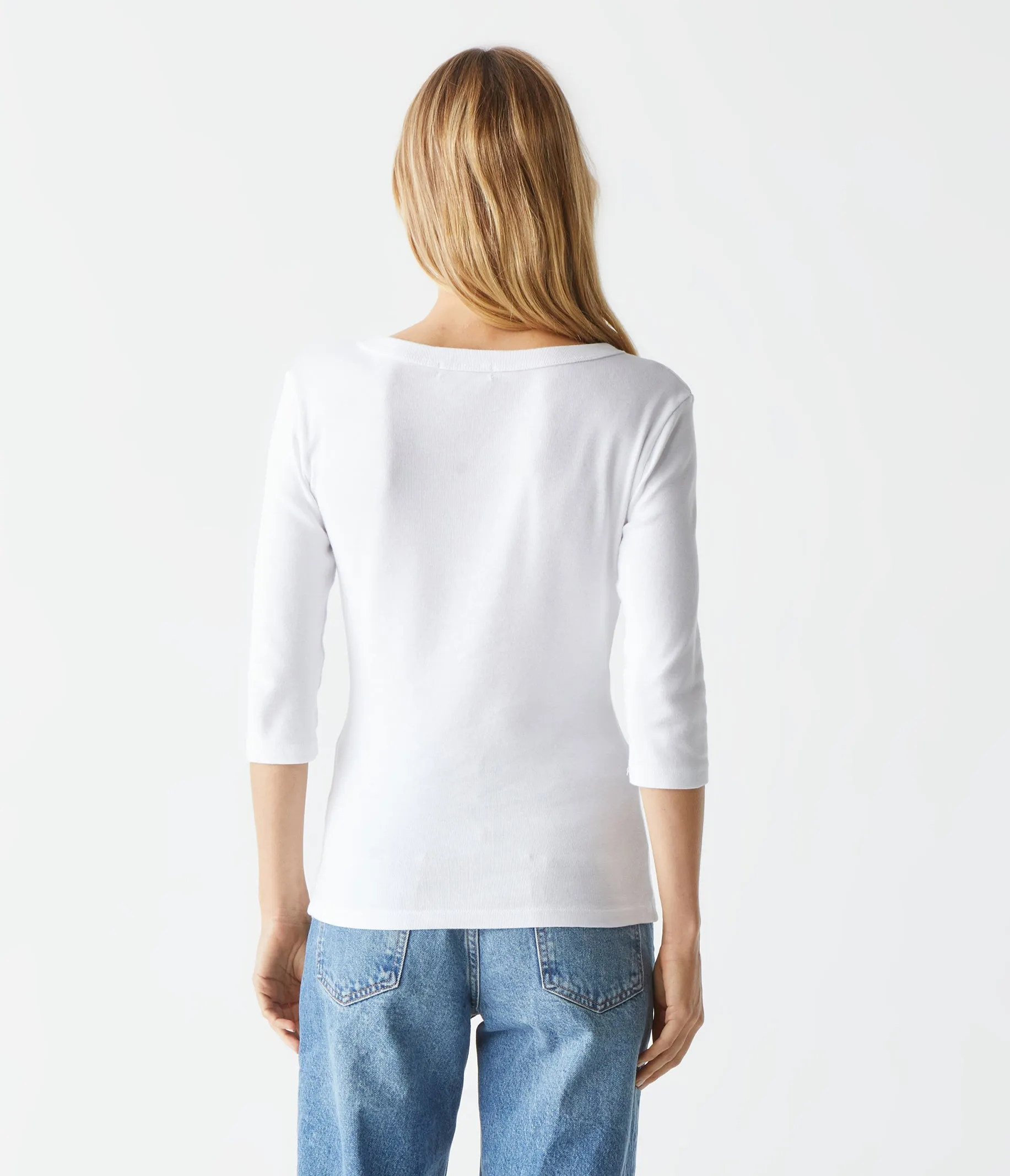 Dot 3/4 Sleeve Tee sold by Michael Stars product image thumbnail 5