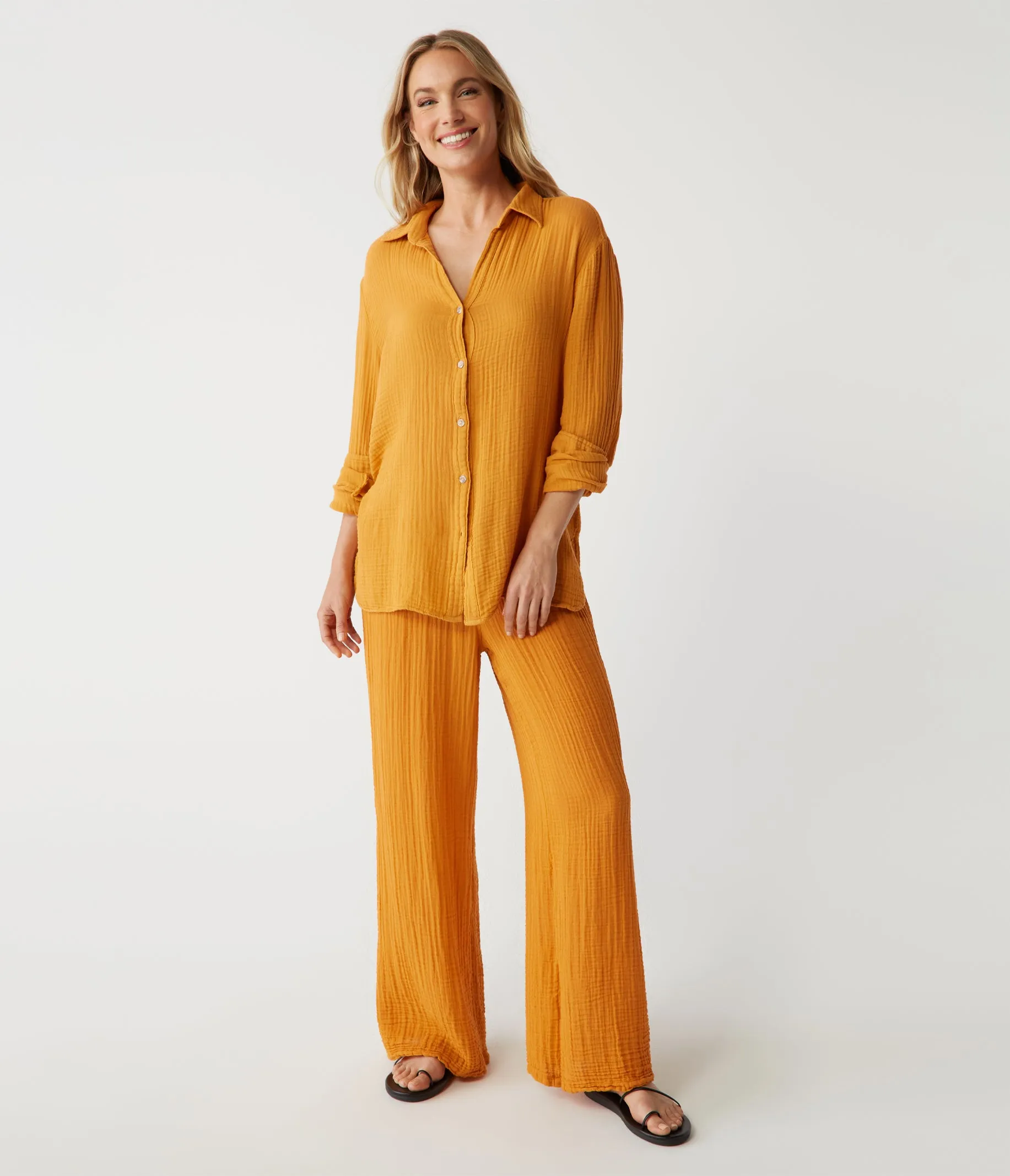 Susie Gauze Pant sold by Michael Stars