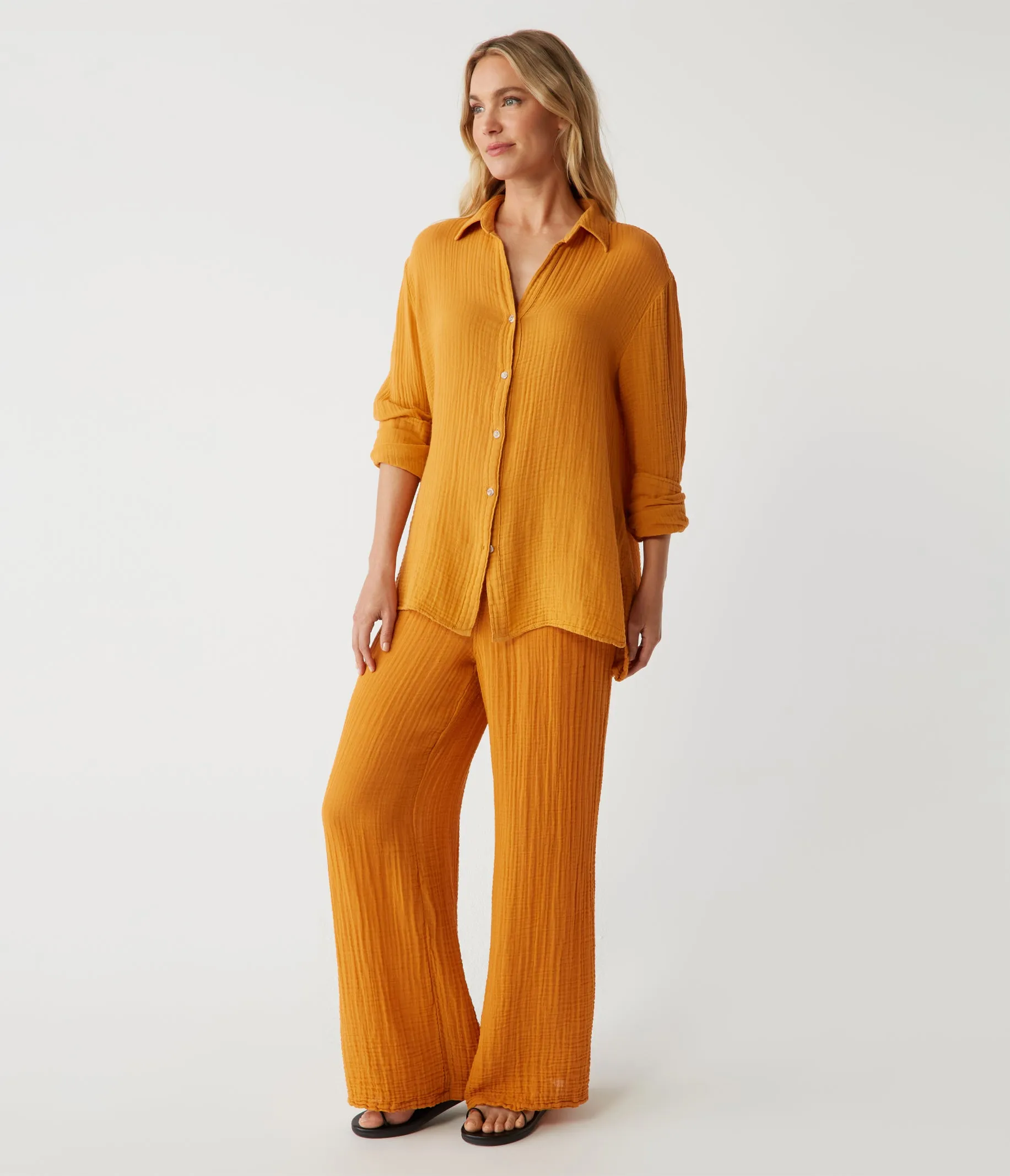 Susie Gauze Pant sold by Michael Stars product image thumbnail 3
