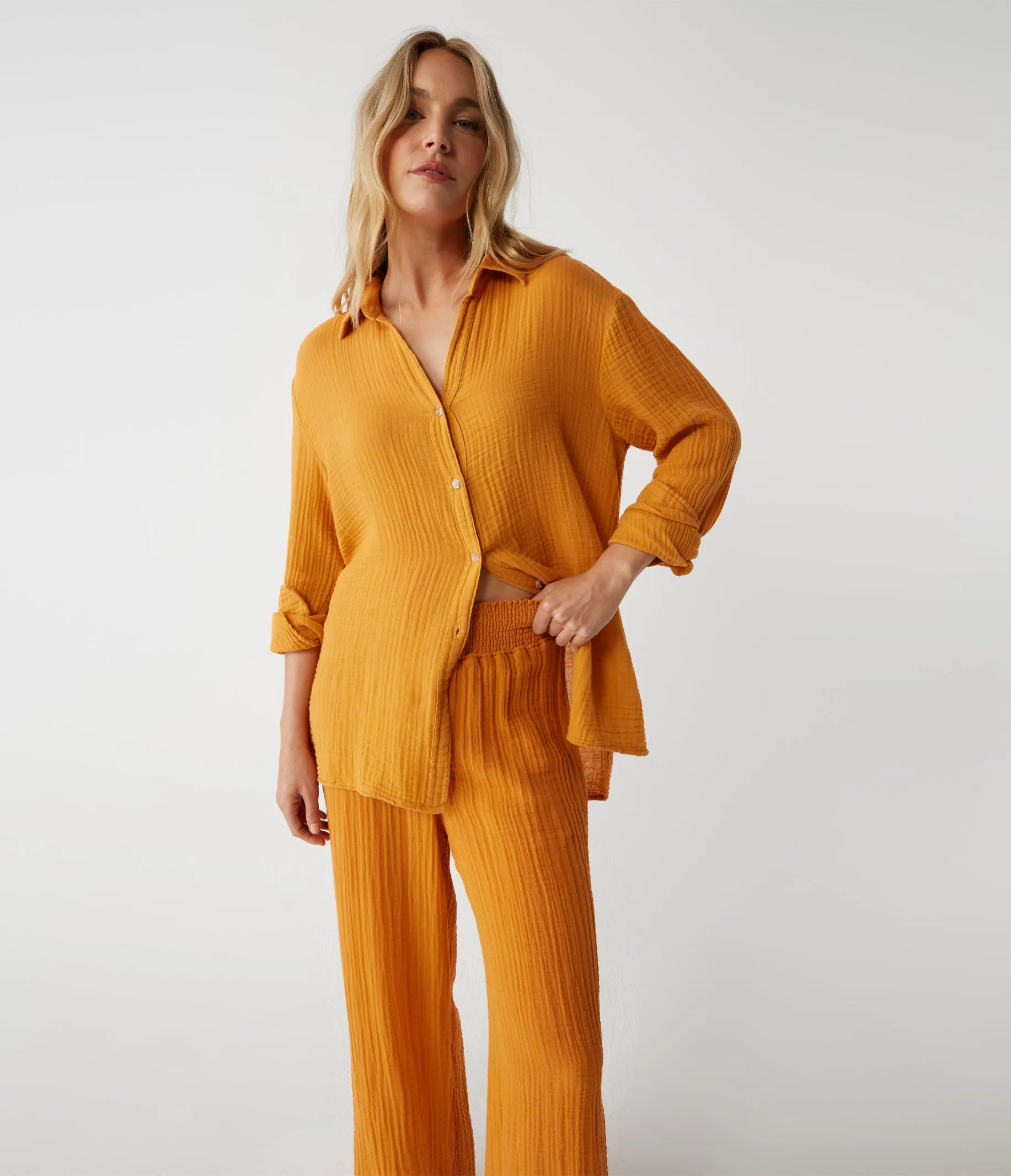 Susie Gauze Pant sold by Michael Stars product image thumbnail 2