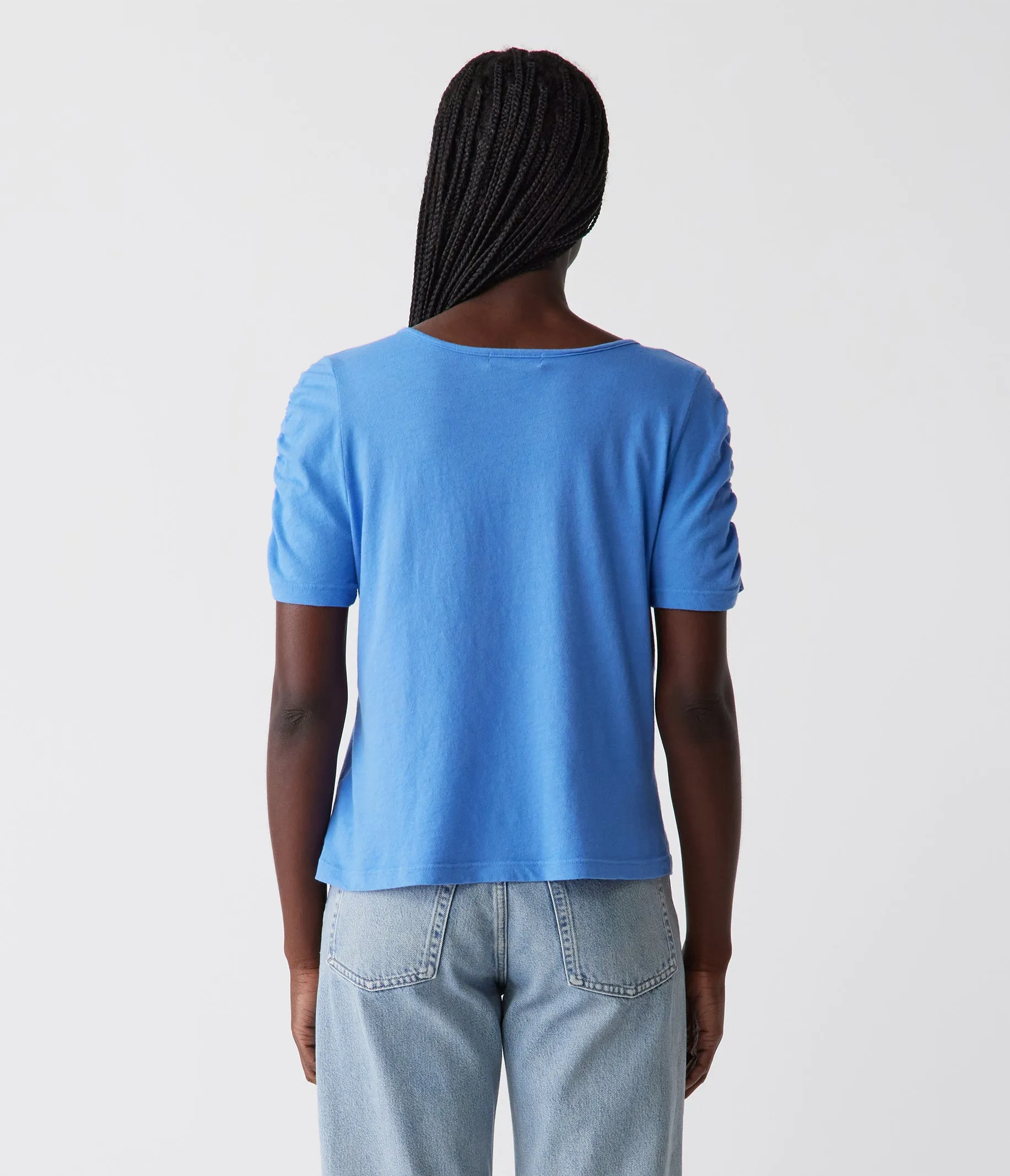 Josie Ruched Sleeve Tee sold by Michael Stars product image thumbnail 4