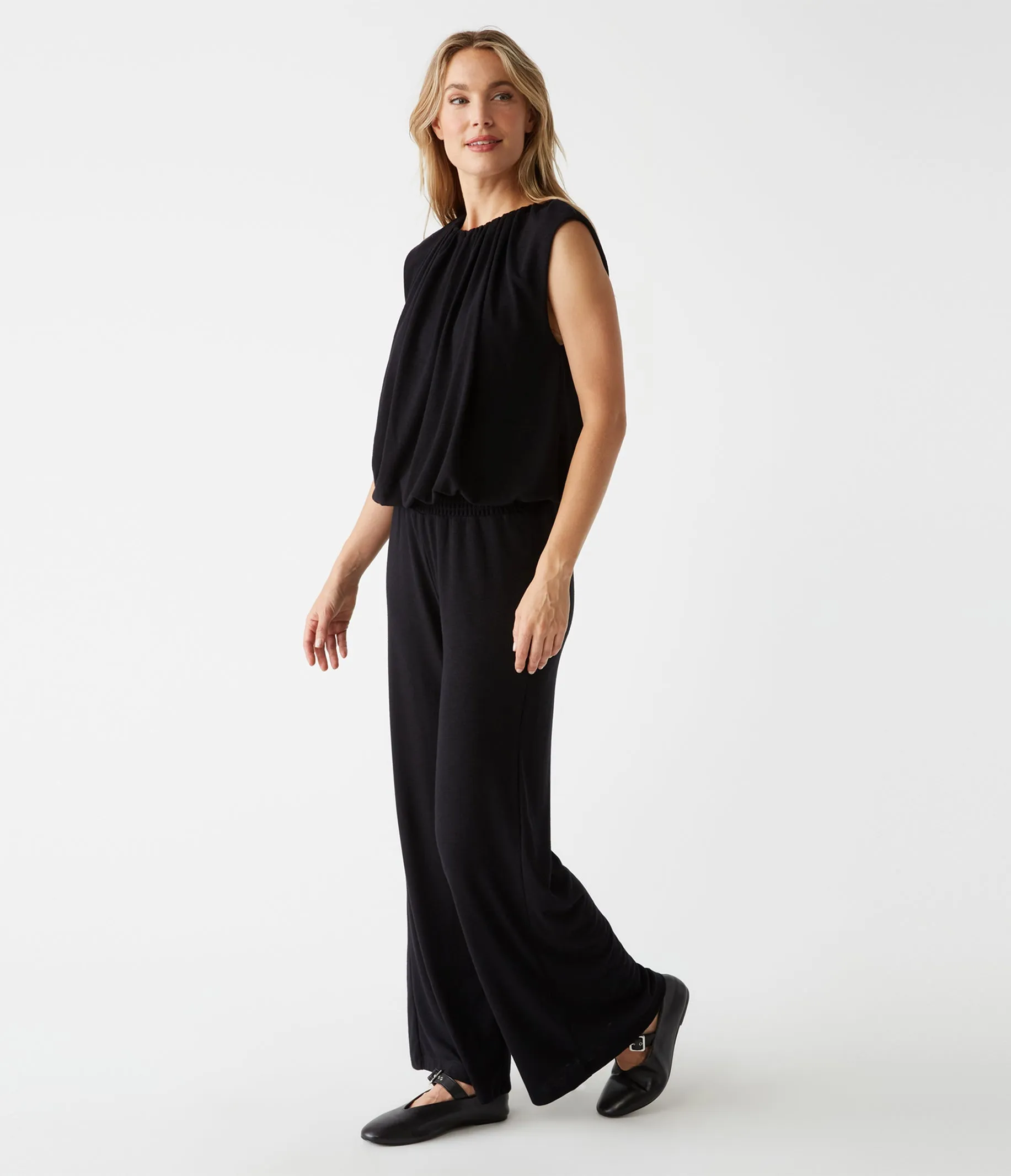 Ozzie Wide Leg Pant sold by Michael Stars product image thumbnail 3