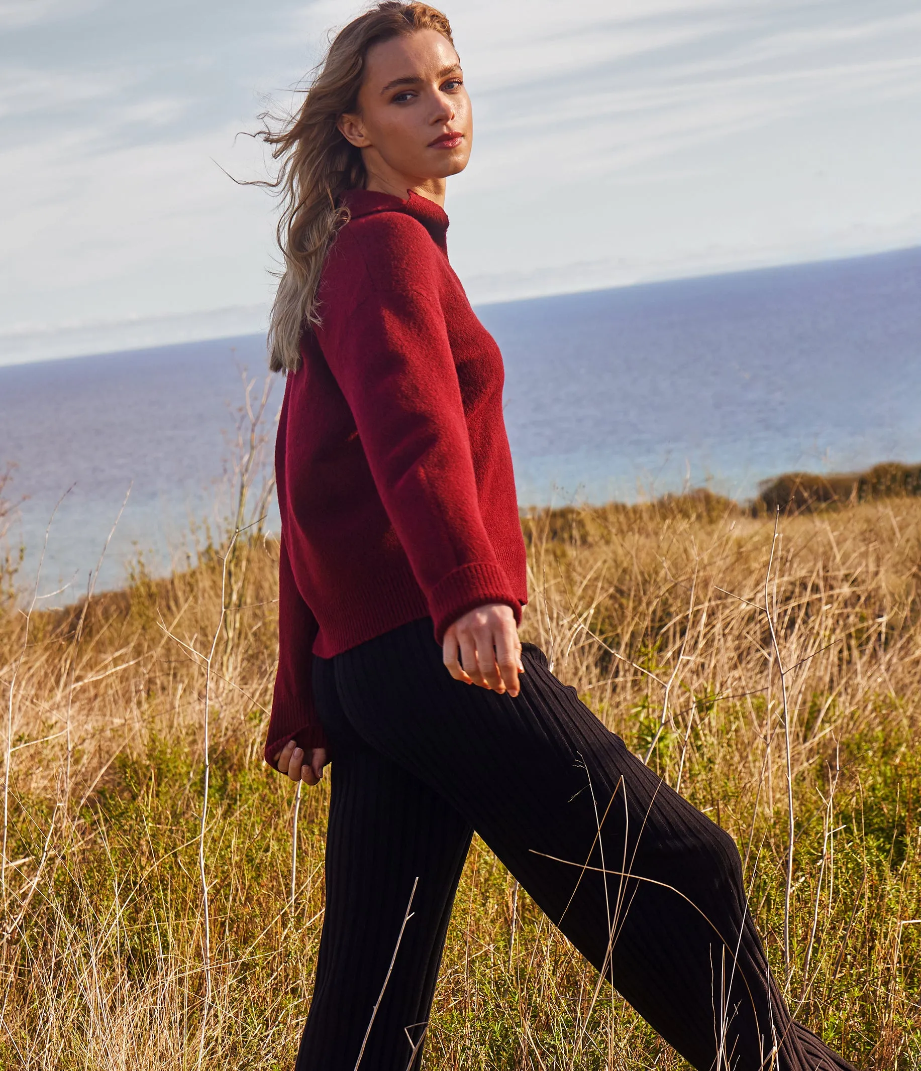 Ozzie Wide Leg Pant sold by Michael Stars product image thumbnail 2