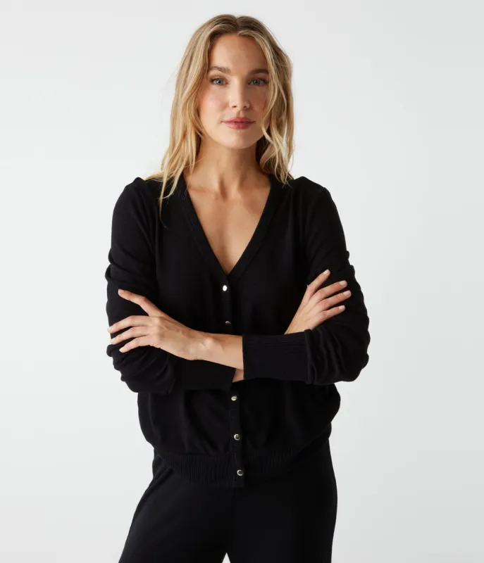 Ronan Snap Cardigan sold by Michael Stars
