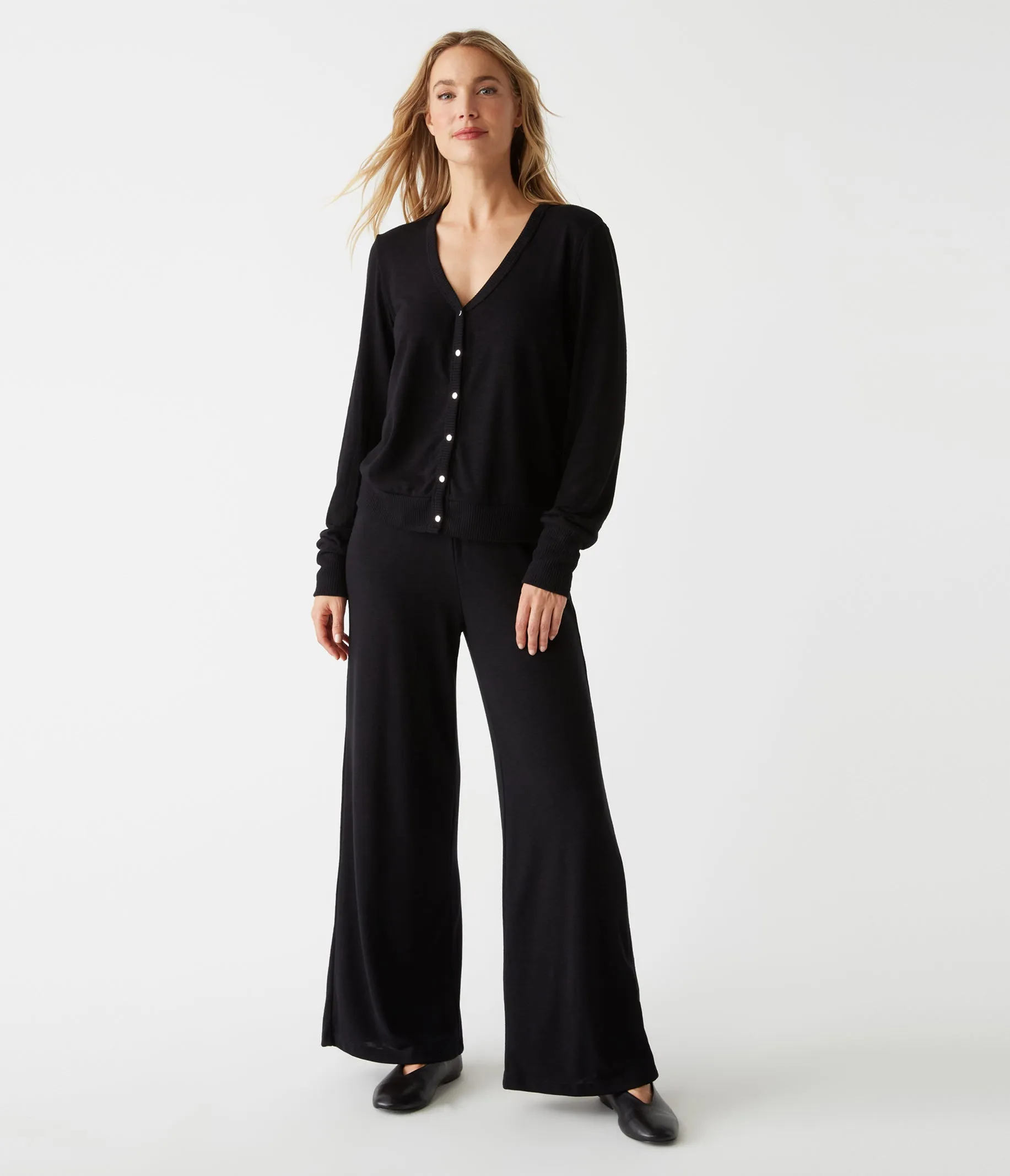 Ronan Snap Cardigan sold by Michael Stars product image thumbnail 2