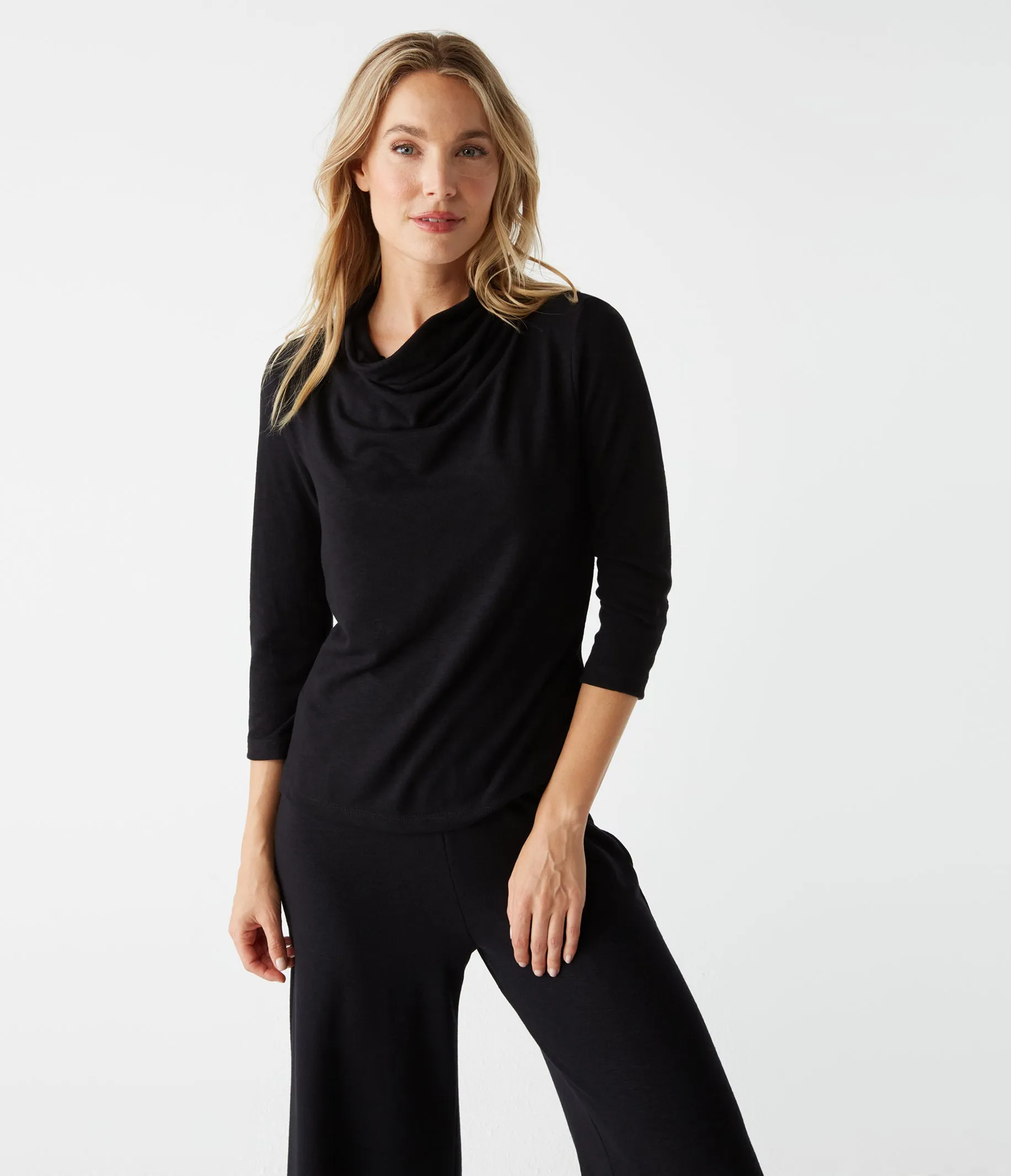 Lynn Cowl Neck Top sold by Michael Stars product image thumbnail 5