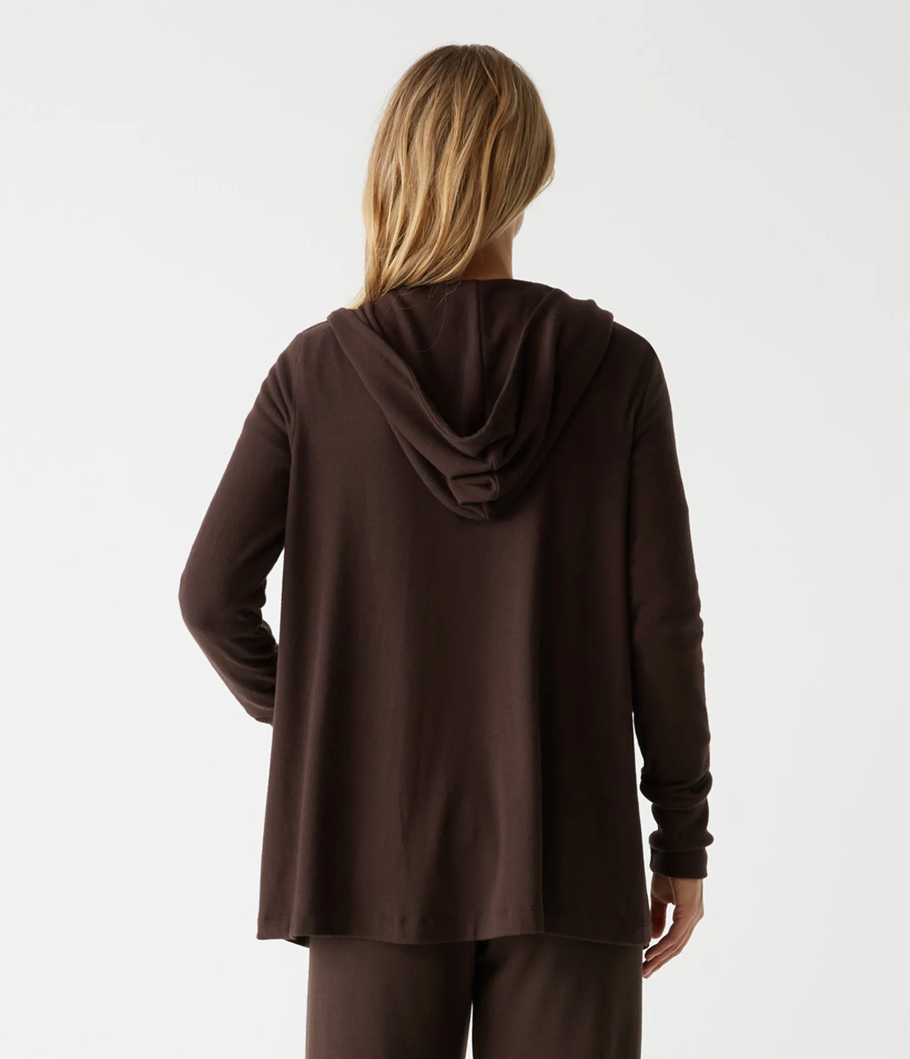 Gabbi Open Hooded Cardigan sold by Michael Stars product image thumbnail 4