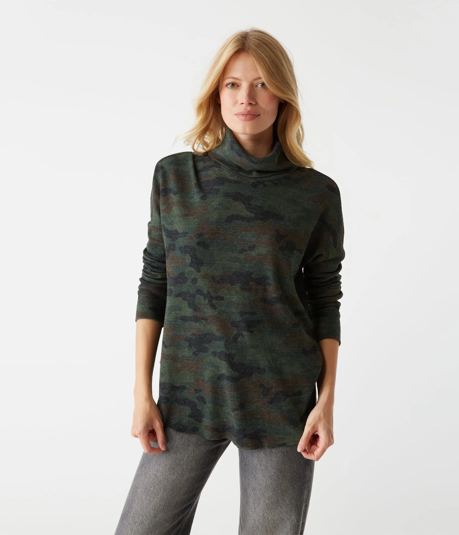 Marcy Camo Tunic sold by Michael Stars product image thumbnail 5