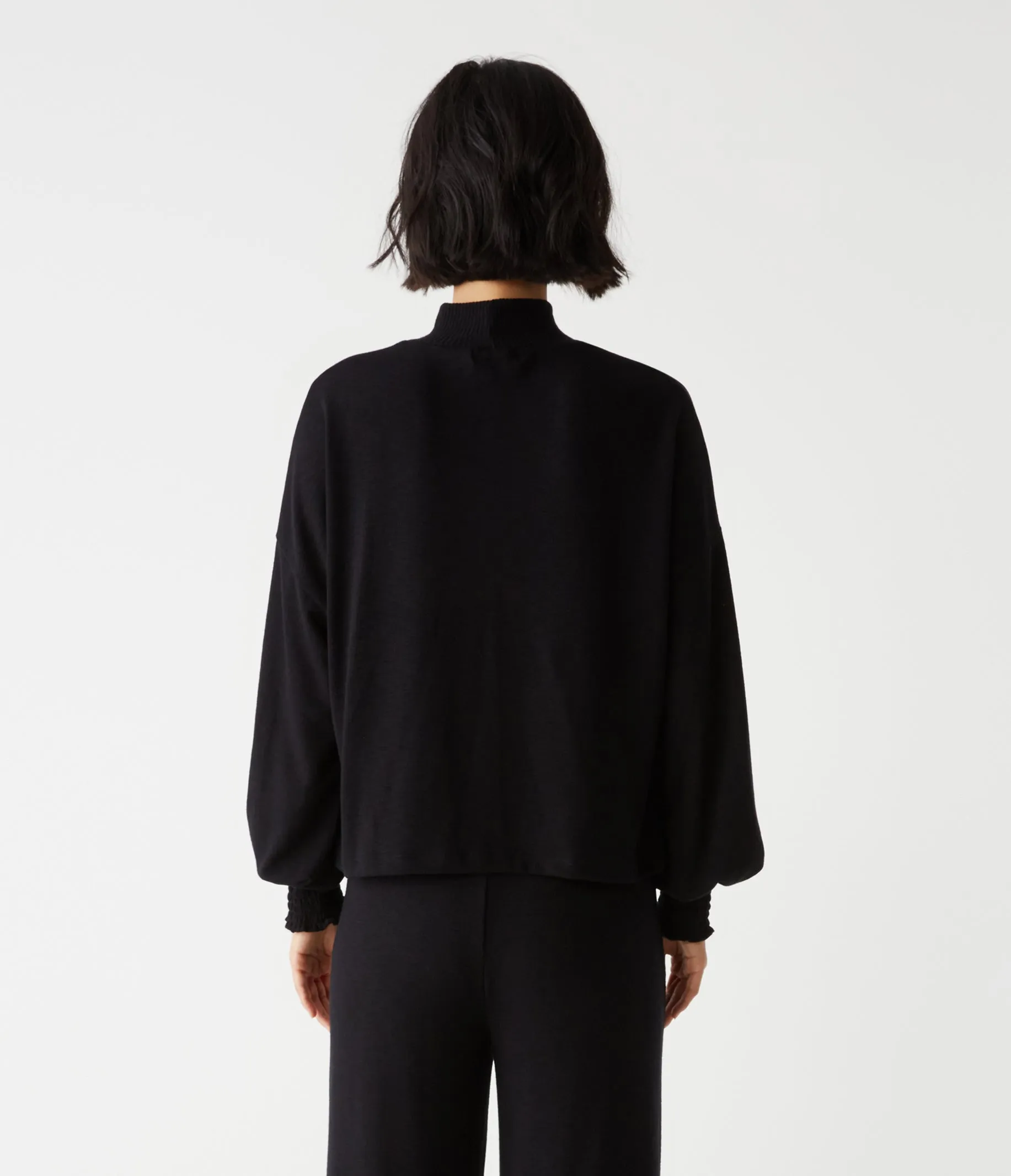 Lila Mock Neck Top sold by Michael Stars product image thumbnail 4