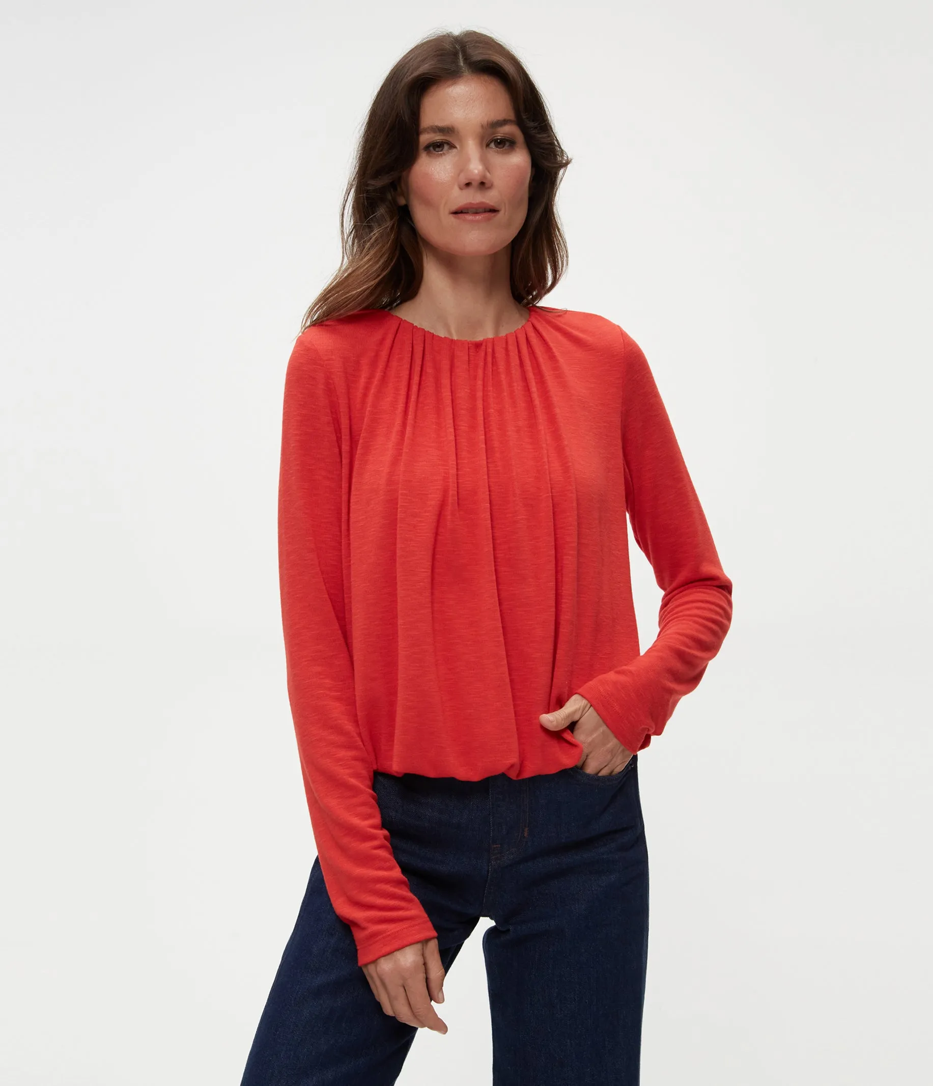 Sona Bubble Top sold by Michael Stars product image thumbnail 5