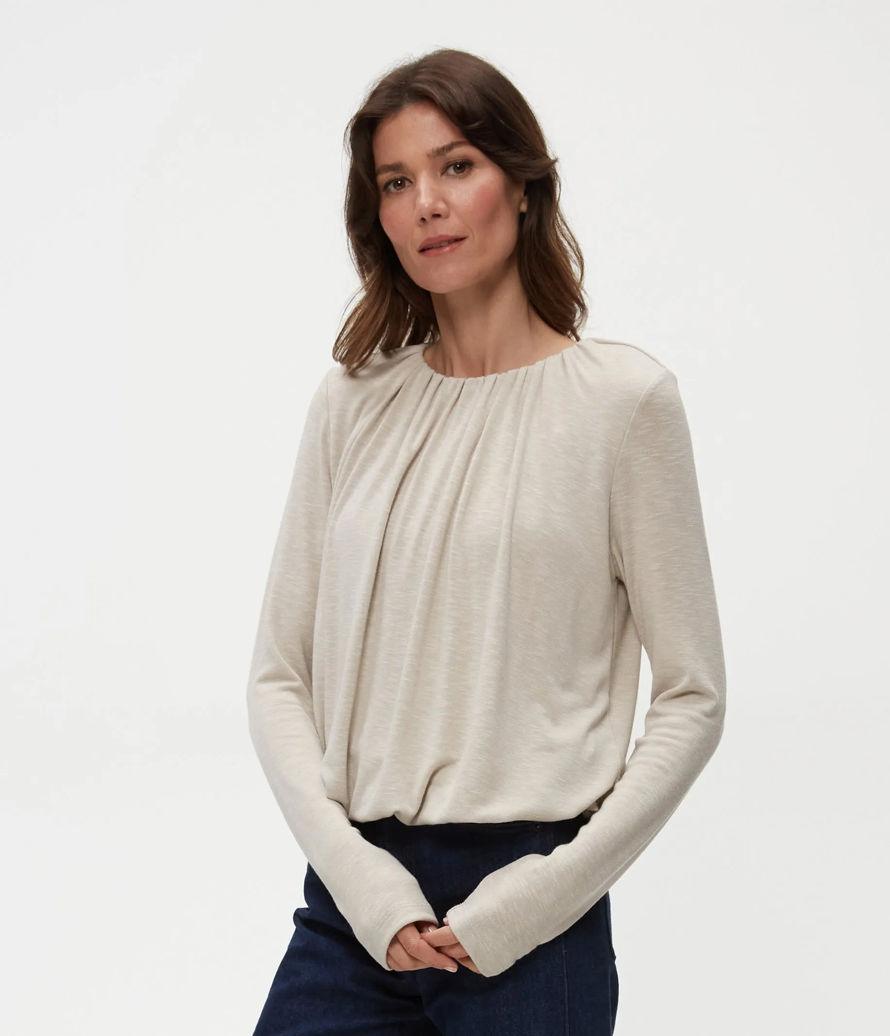 Sona Bubble Top sold by Michael Stars product image thumbnail 3
