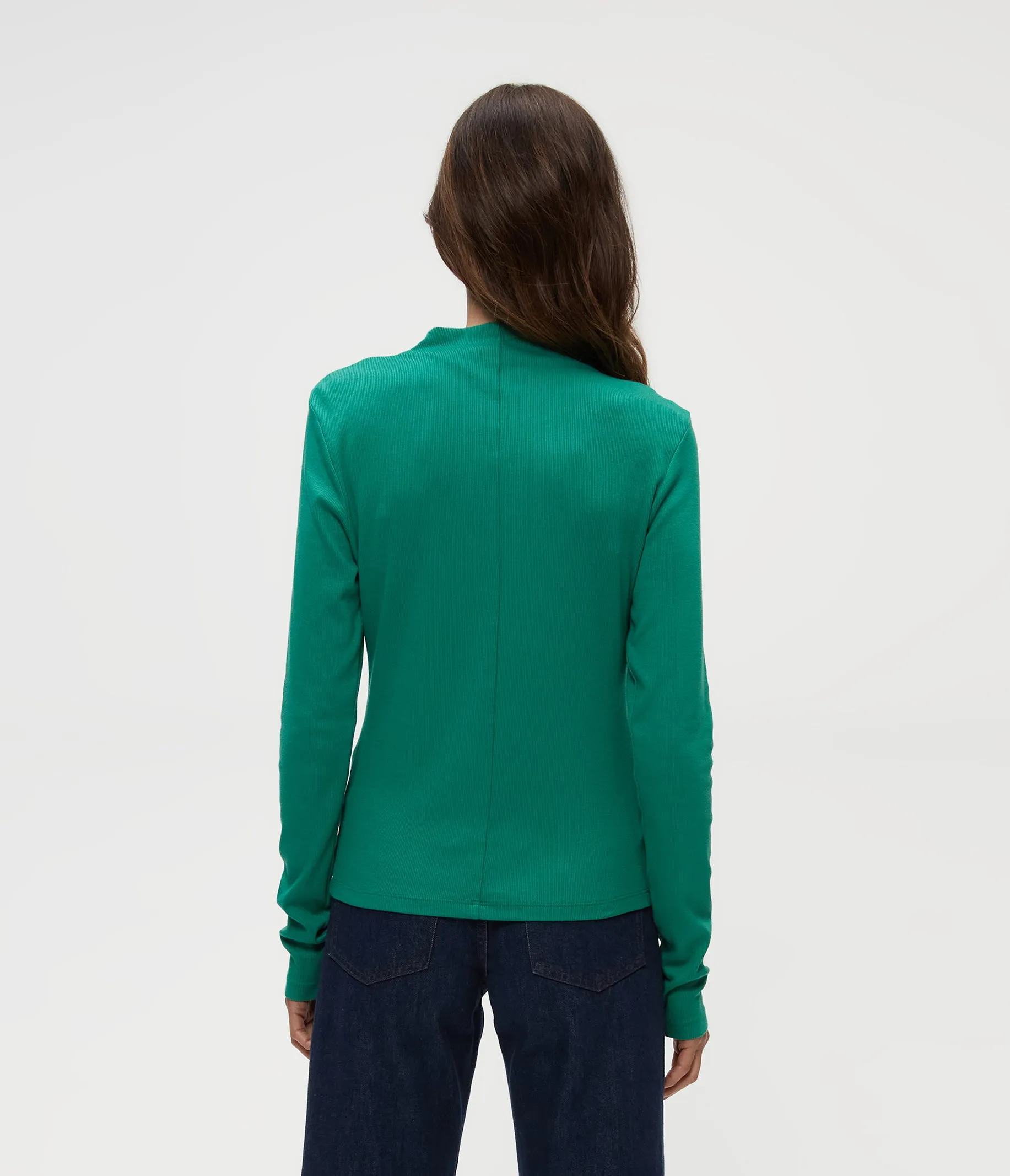 Janine Mock Neck Top sold by Michael Stars product image thumbnail 4
