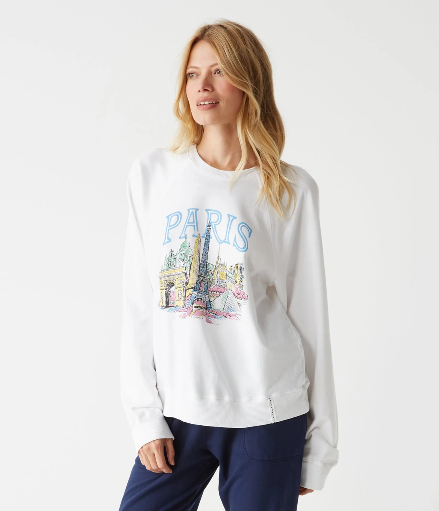 Paris Sweatshirt sold by Michael Stars product image thumbnail 3
