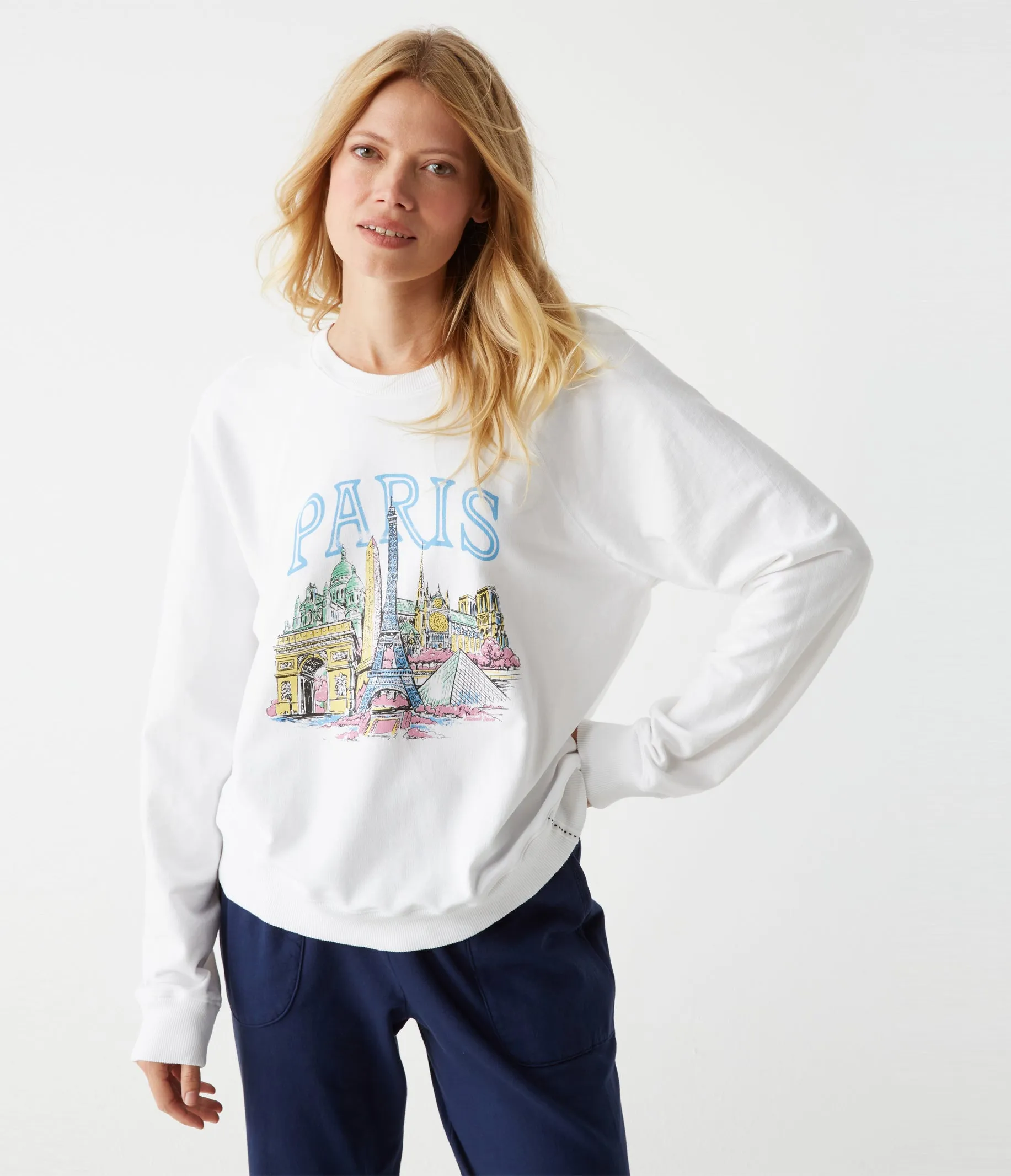 Paris Sweatshirt sold by Michael Stars product image thumbnail 2