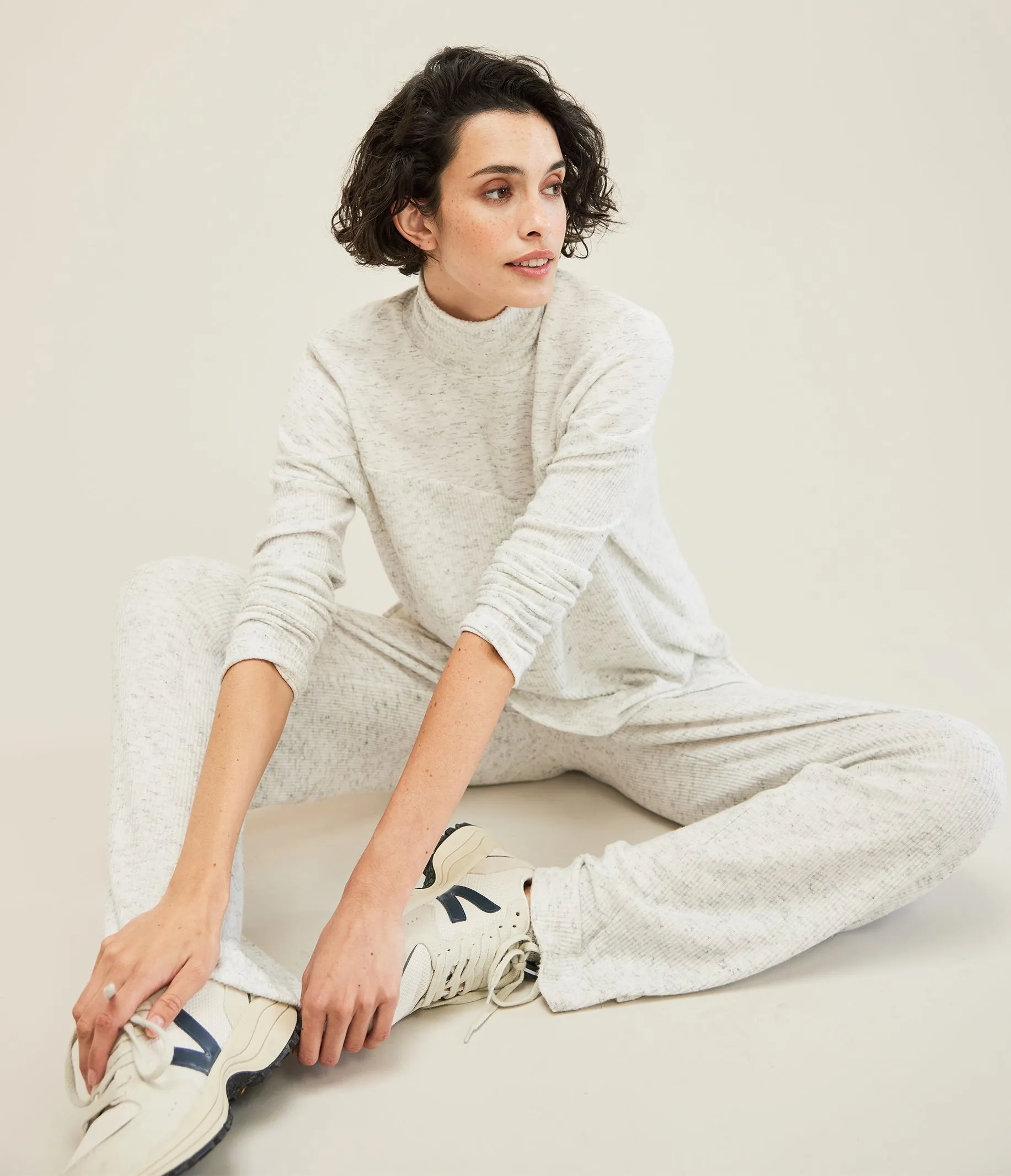 Bruna Mock Neck Top sold by Michael Stars