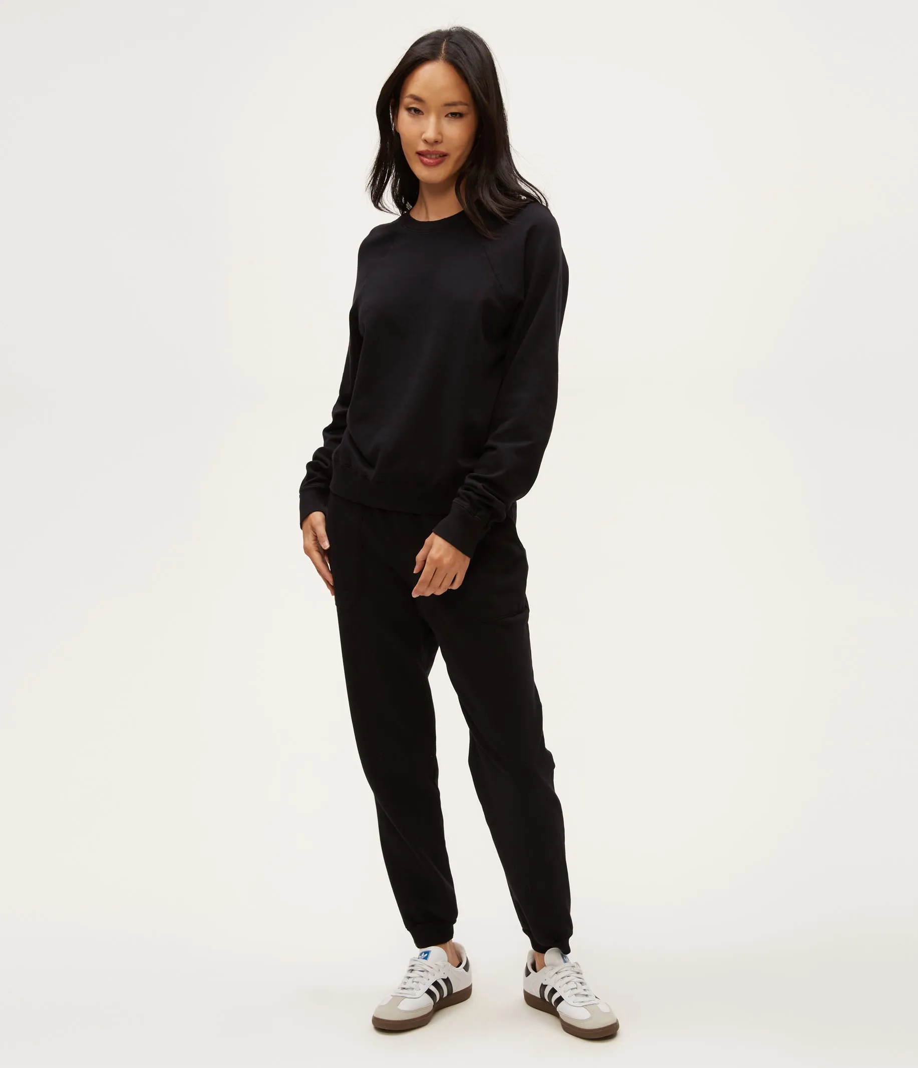 Shayla Raglan Sweatshirt sold by Michael Stars product image thumbnail 2