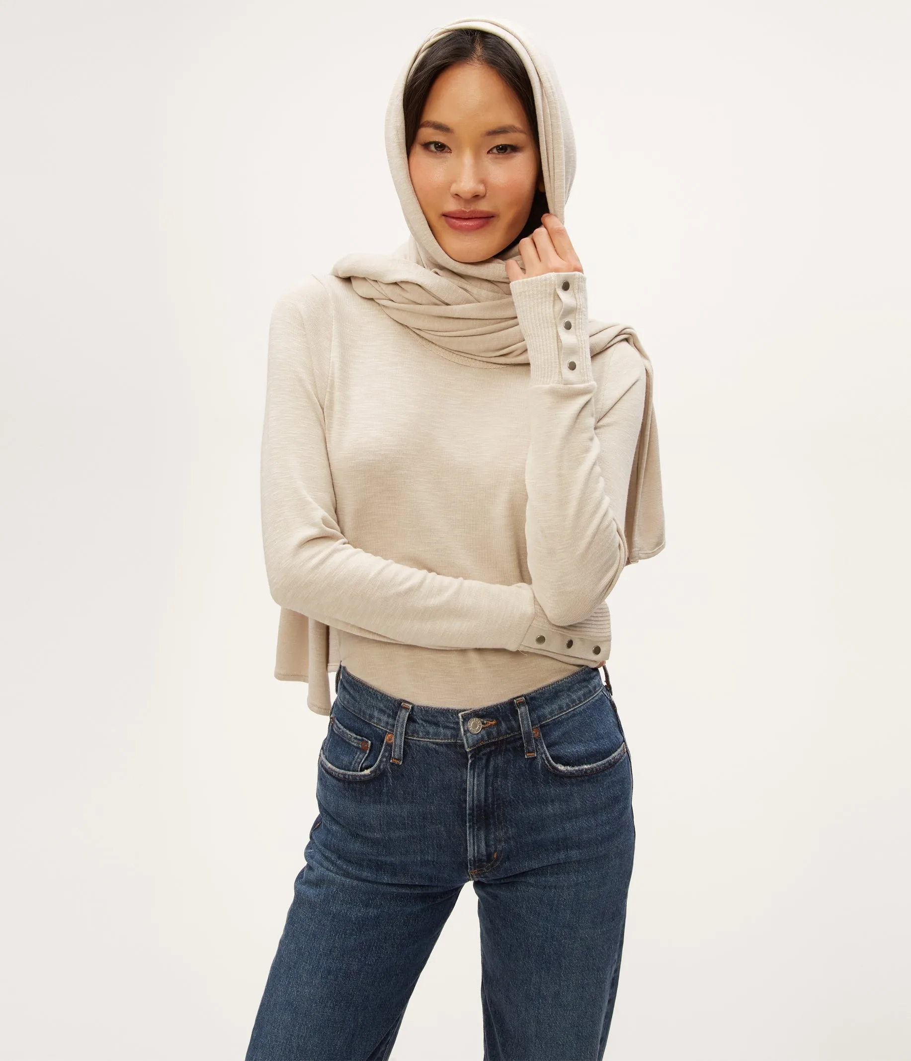 Connie Wrap Scarf sold by Michael Stars product image thumbnail 5