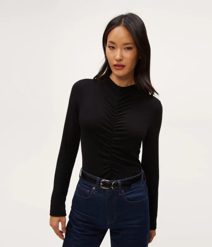 Evelyn Ruched Top sold by Michael Stars
