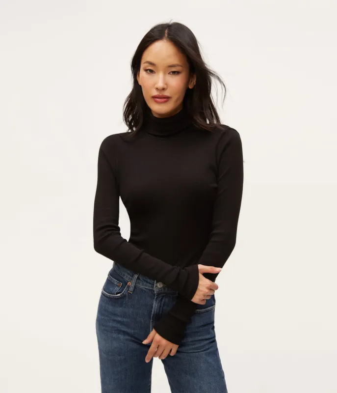 Nessa Shine Turtleneck sold by Michael Stars