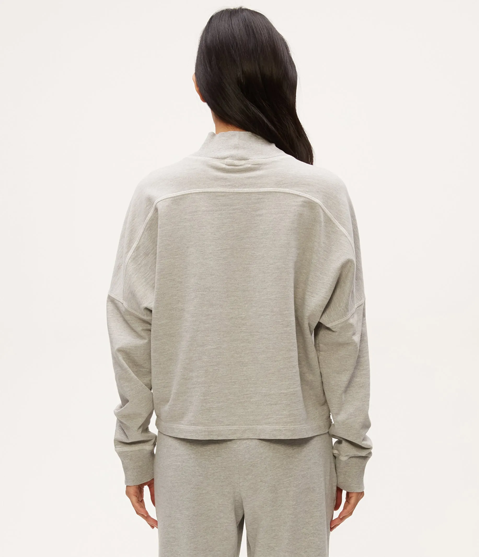 Mila Mock Neck Sweatshirt sold by Michael Stars product image thumbnail 5