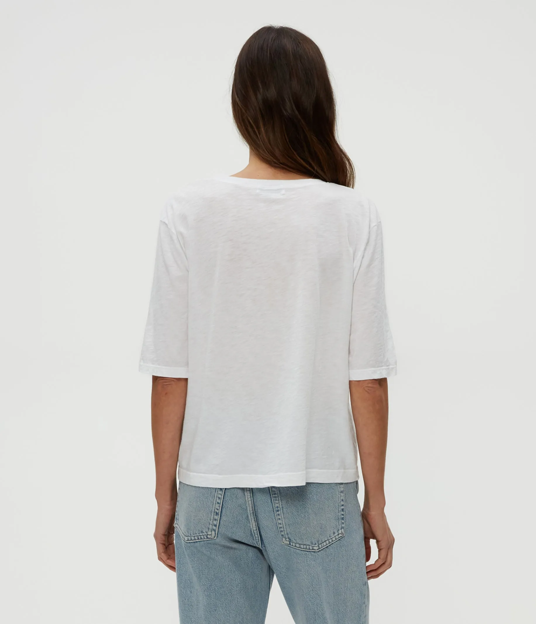 Reid Oversized Crew sold by Michael Stars product image thumbnail 5
