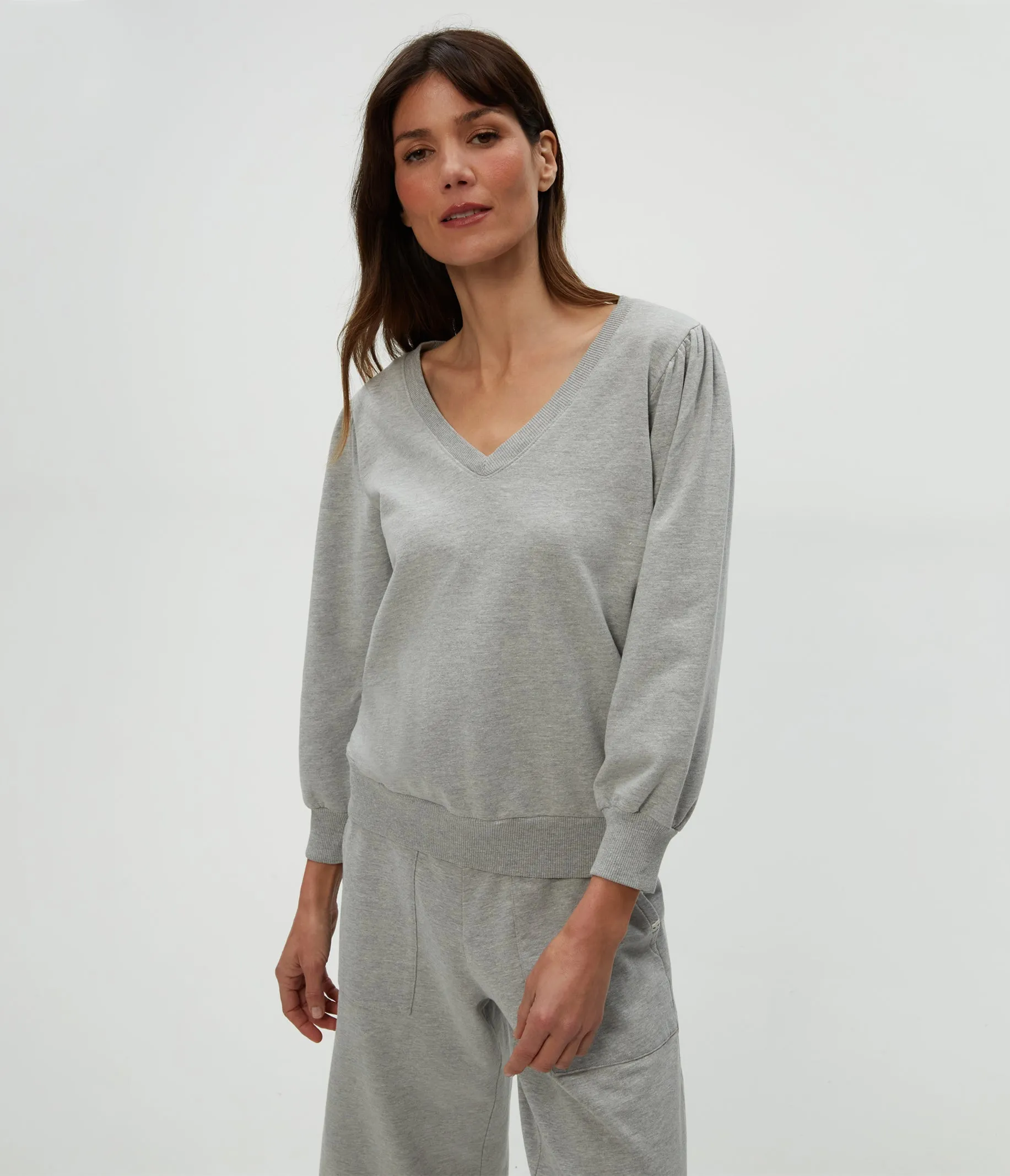 Kit V-Neck Sweatshirt sold by Michael Stars