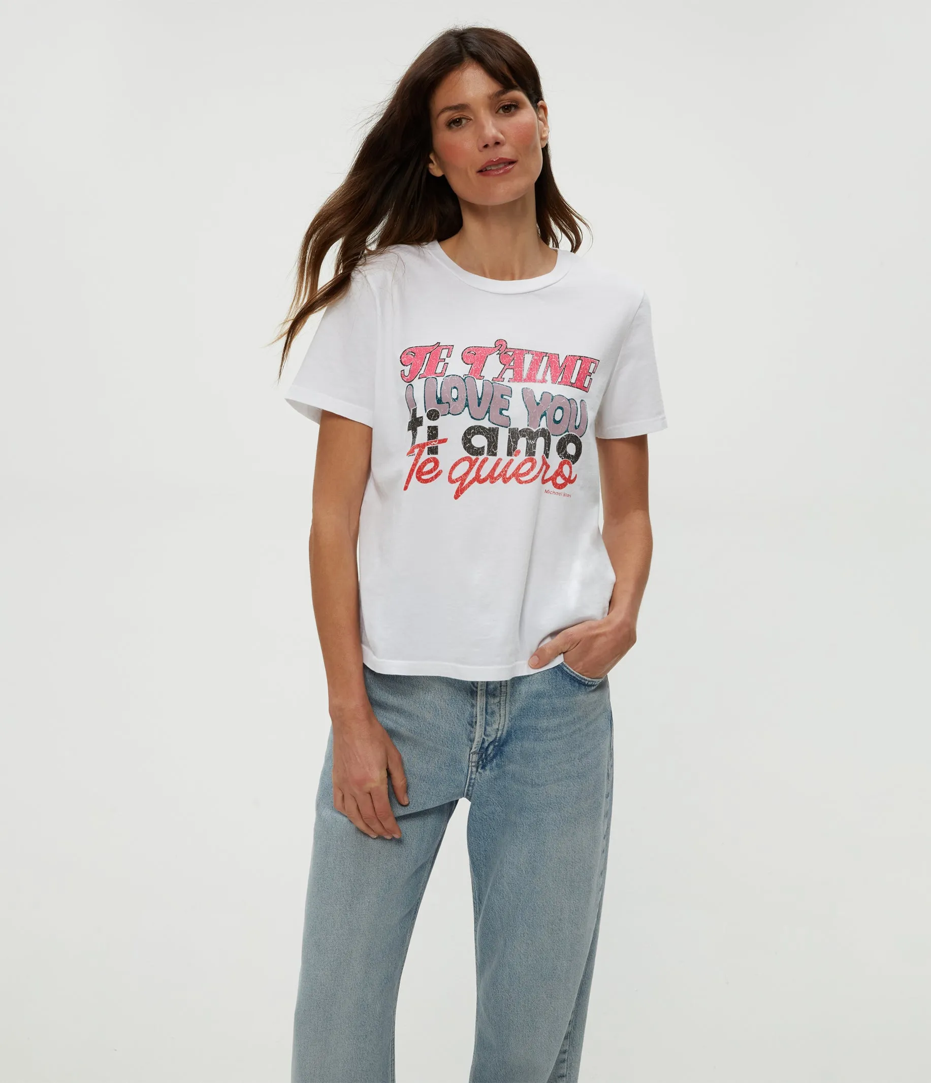 Love It Graphic Tee sold by Michael Stars product image thumbnail 4