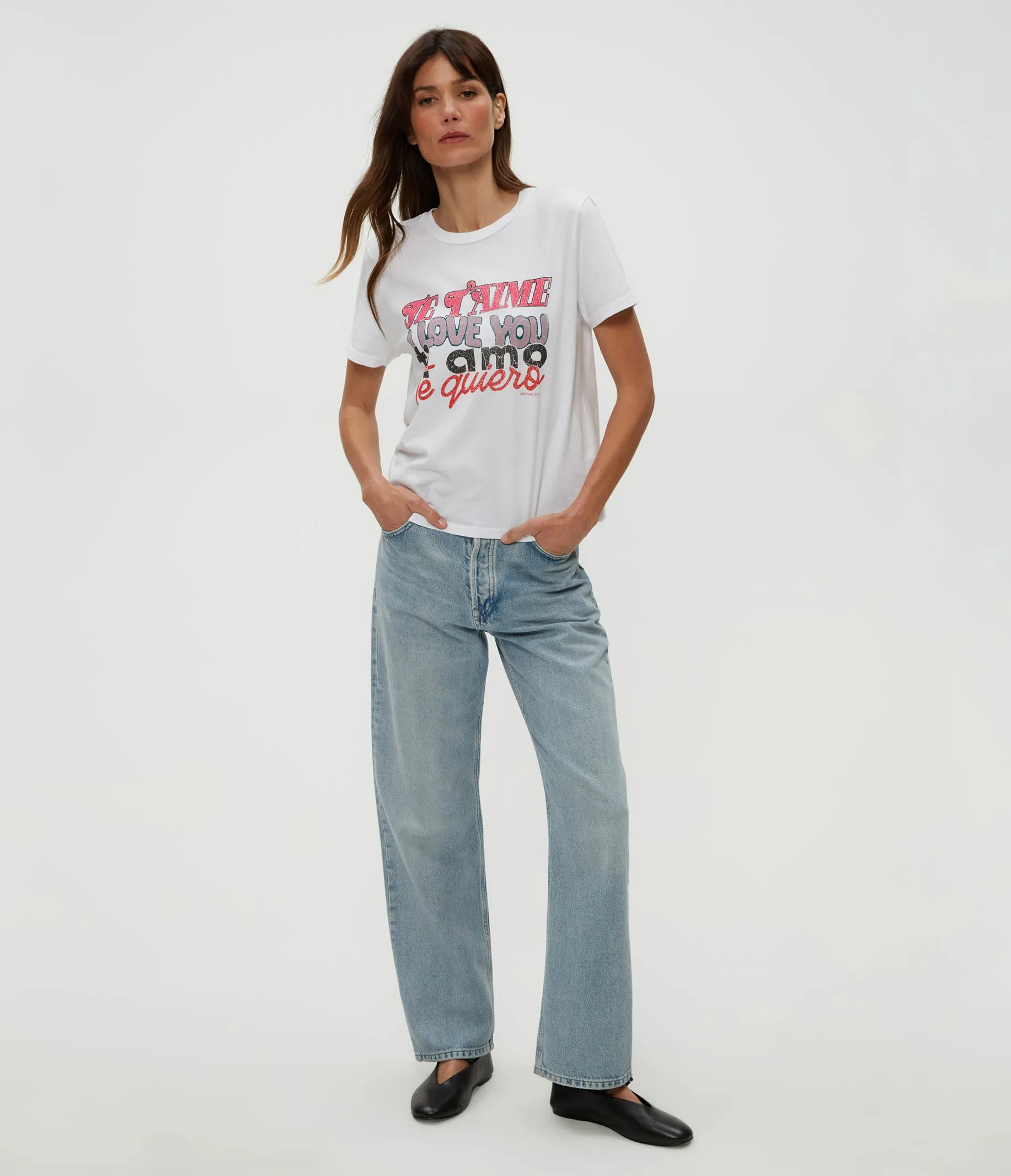Love It Graphic Tee sold by Michael Stars product image thumbnail 5