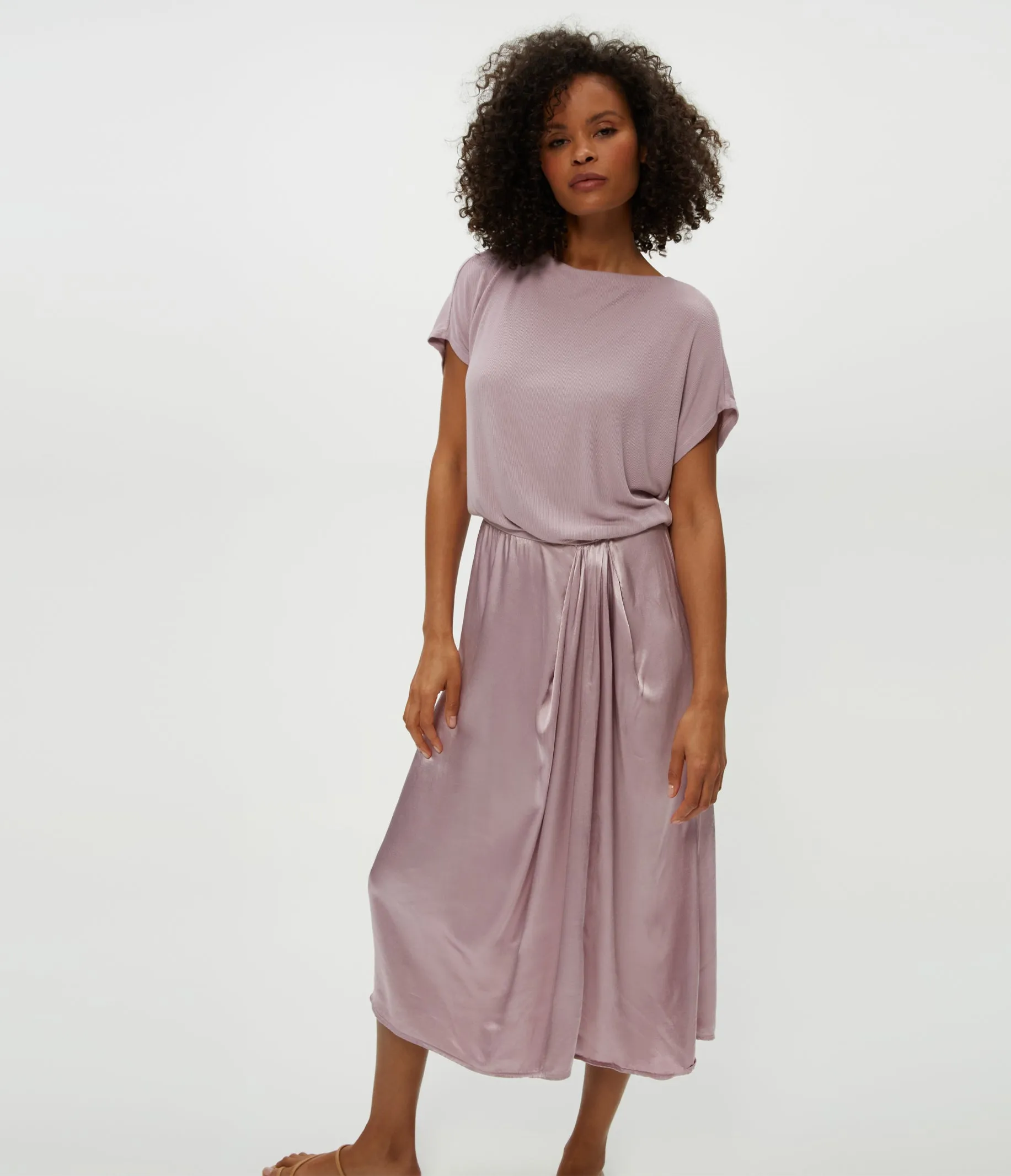 Siobhan Twist Front 2-in-1 Midi sold by Michael Stars product image thumbnail 5