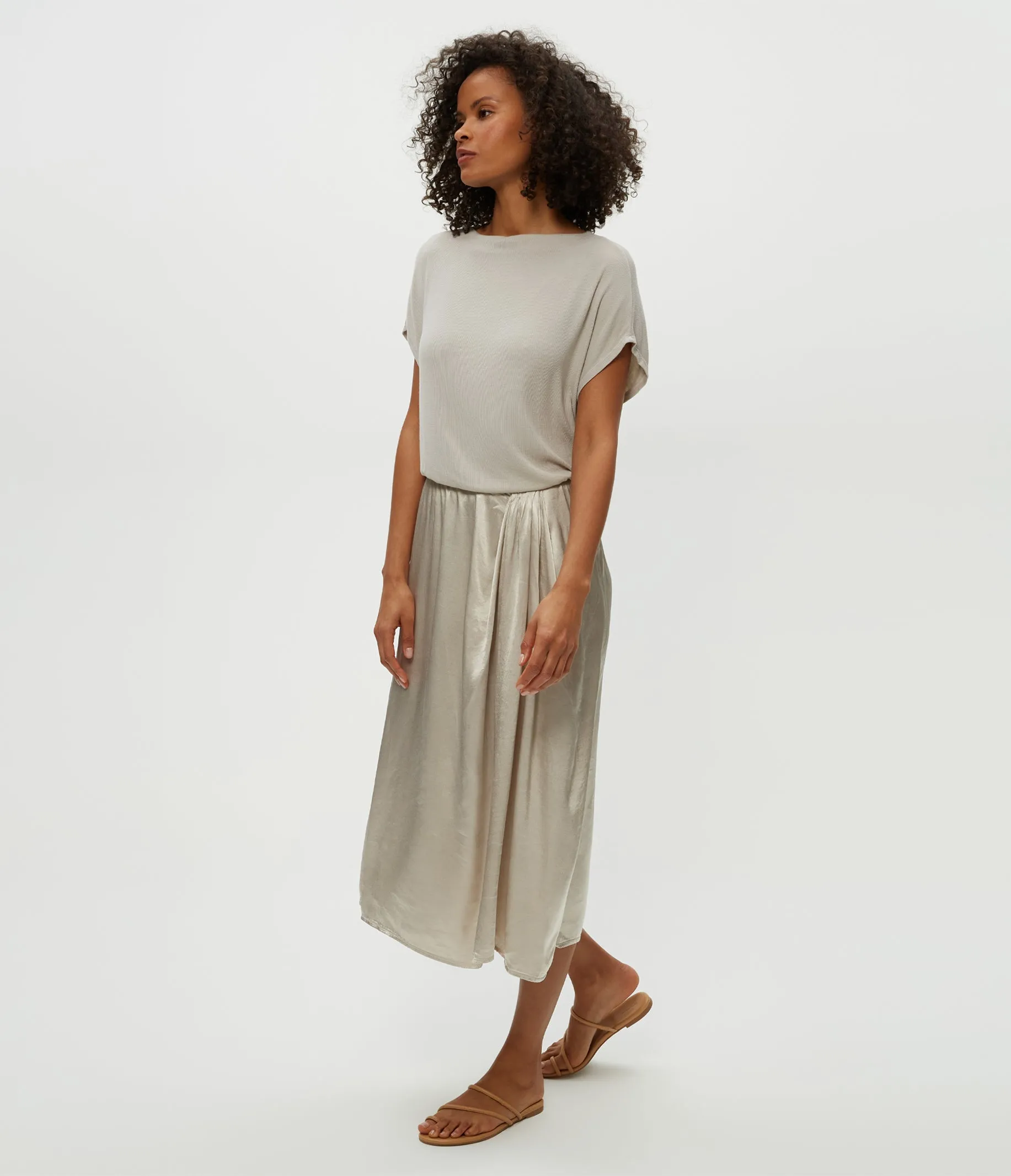 Siobhan Twist Front 2-in-1 Midi sold by Michael Stars product image thumbnail 3