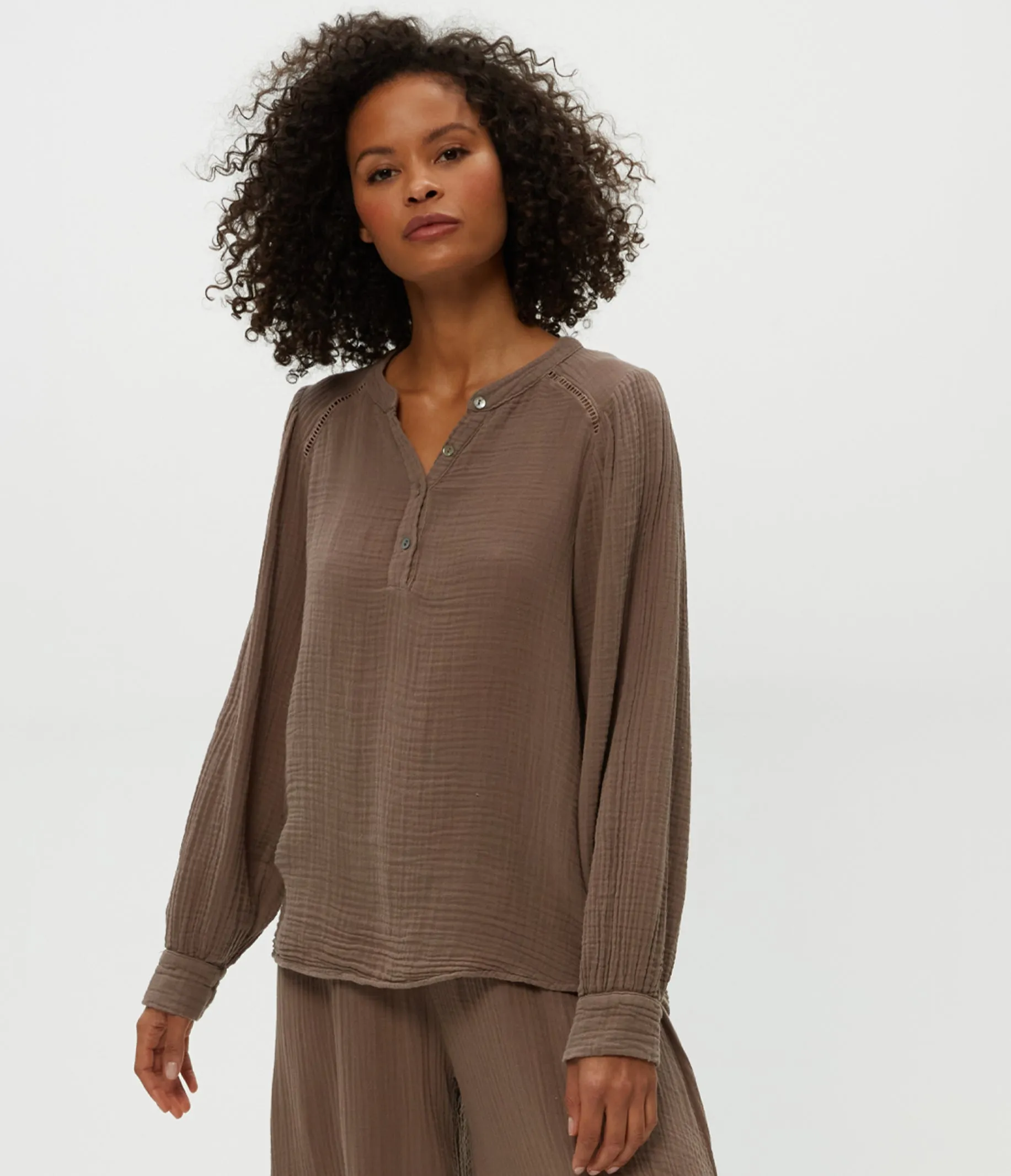 Kacey Peasant Top sold by Michael Stars product image thumbnail 4