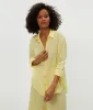 Petite Leo Gauze Button Down Shirt sold by Michael Stars