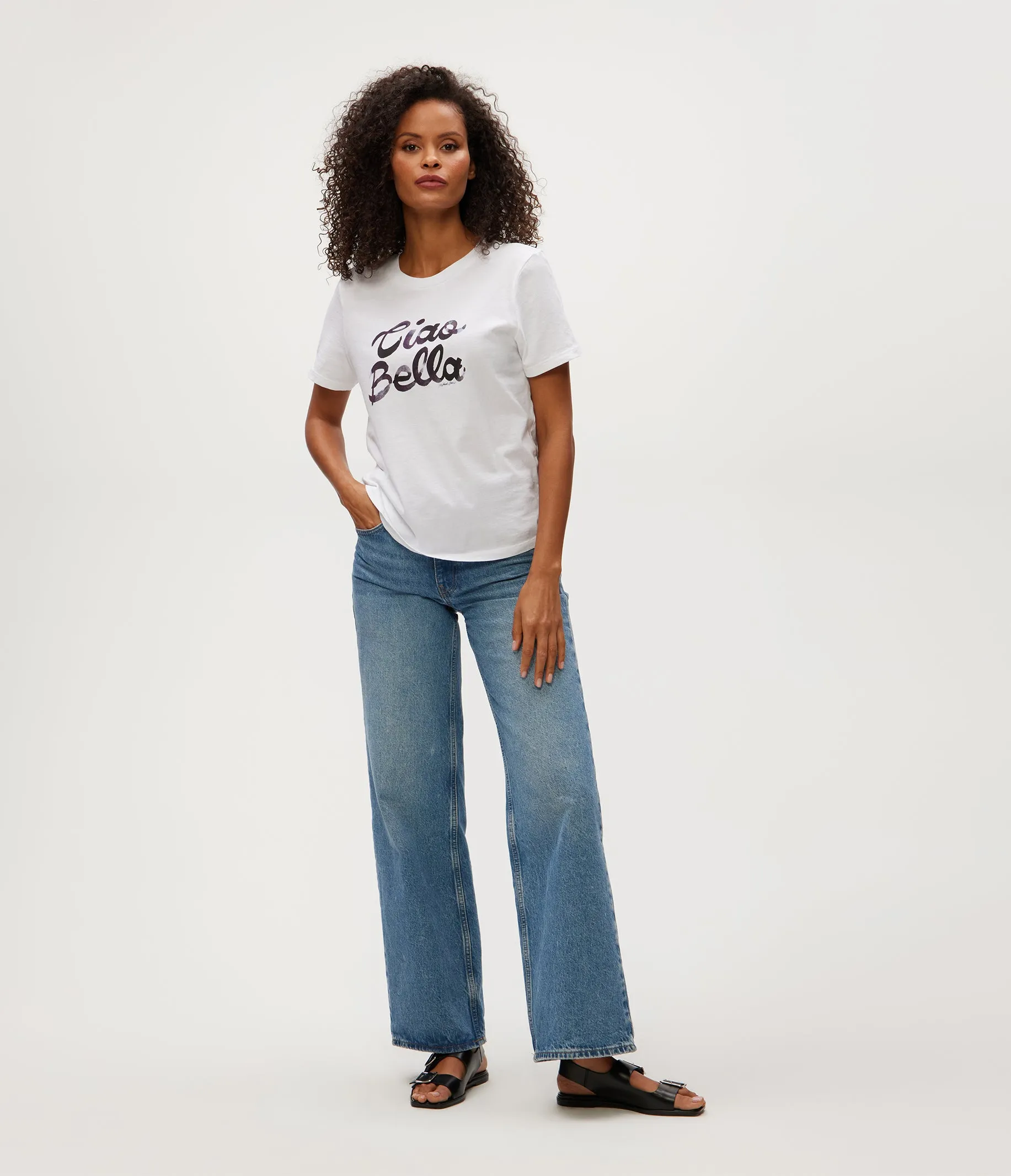 Ciao Bella Tee sold by Michael Stars product image thumbnail 2