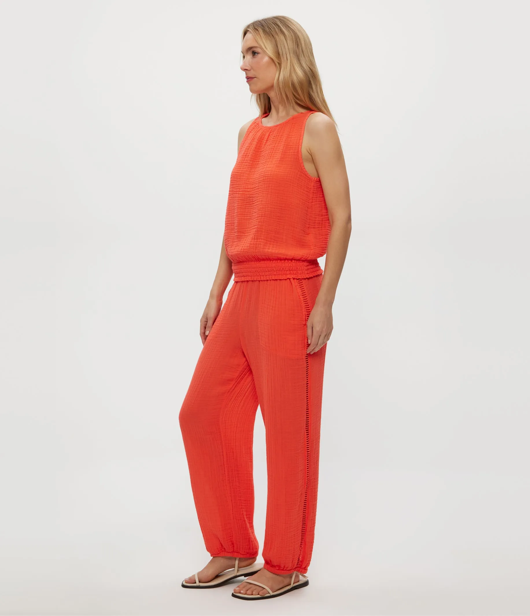 Clover Gauze Jogger sold by Michael Stars product image thumbnail 4