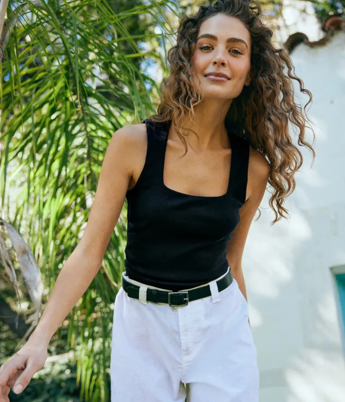 Maribel Square Neck Tank sold by Michael Stars