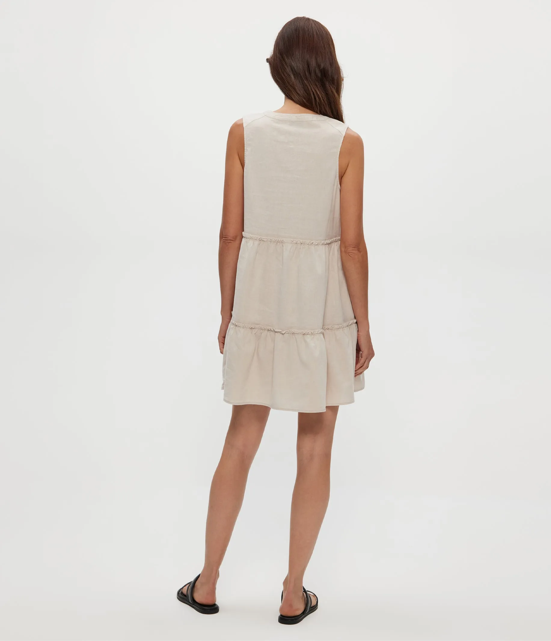 Sandra Linen Dress sold by Michael Stars product image thumbnail 5