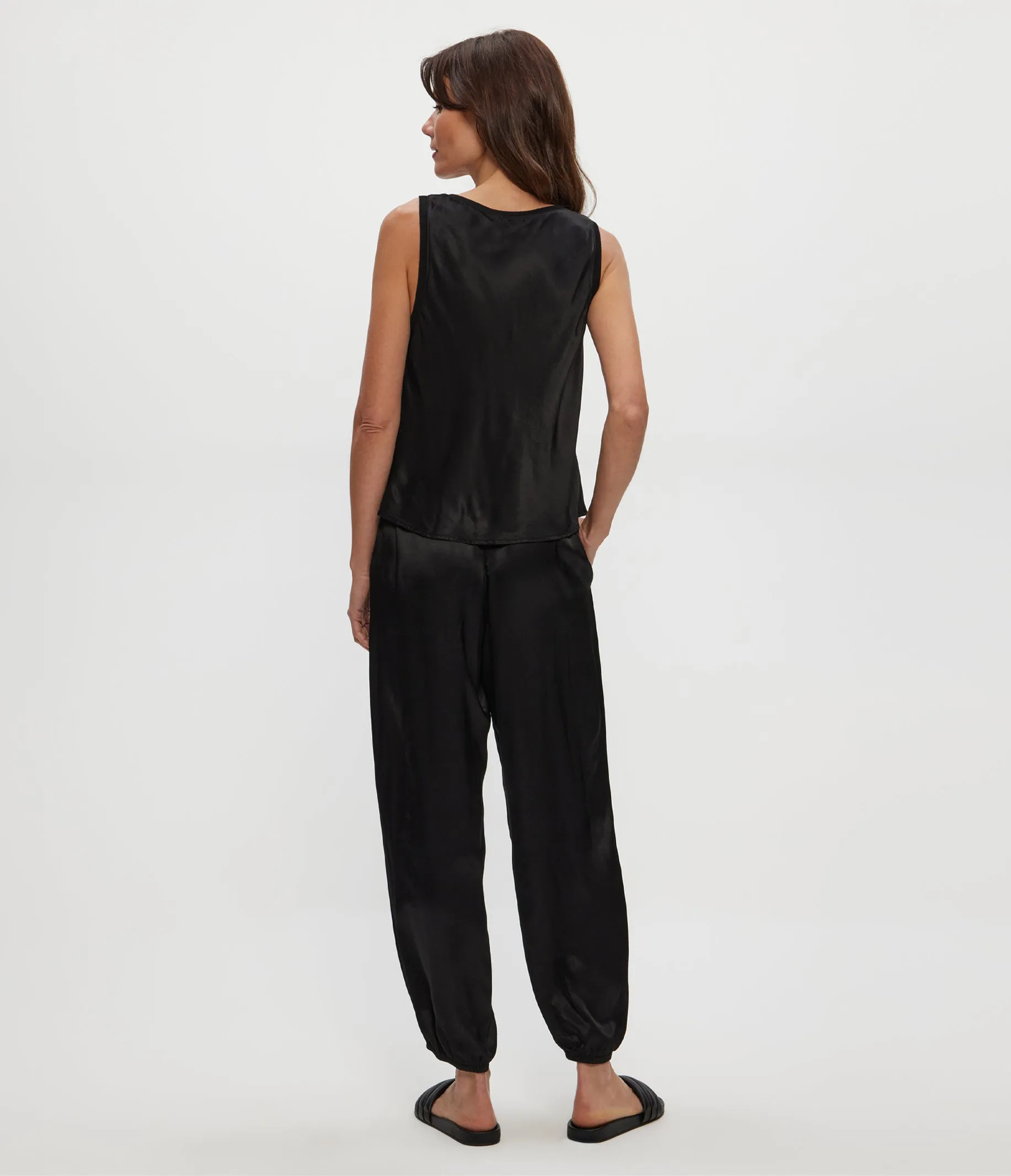 Pixie Satin Jogger sold by Michael Stars product image thumbnail 5
