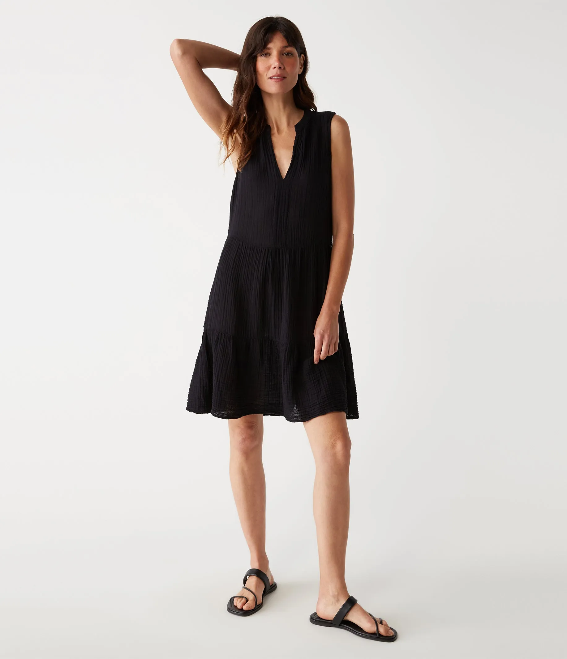 Daisy Gauze Dress sold by Michael Stars product image thumbnail 2