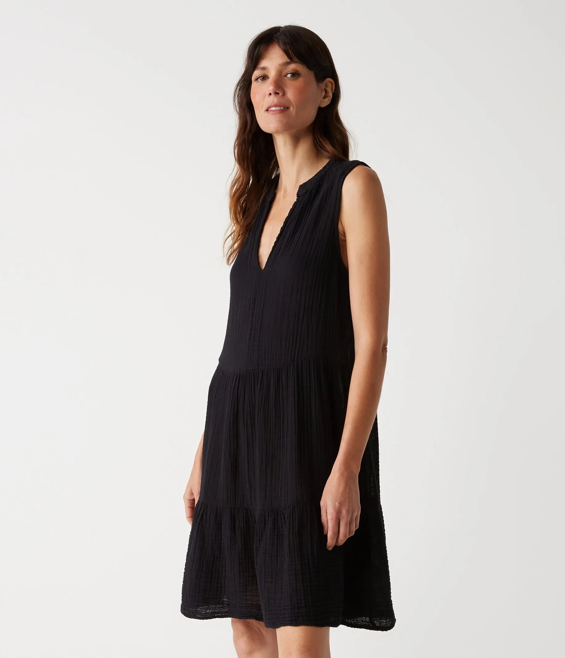 Daisy Gauze Dress sold by Michael Stars product image thumbnail 3